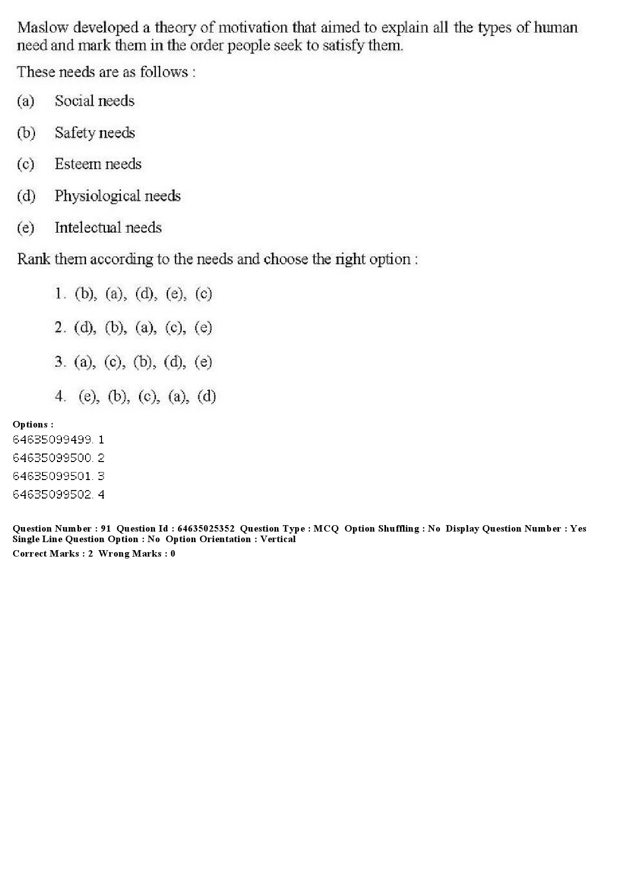 UGC NET Physical Education Question Paper June 2019 76