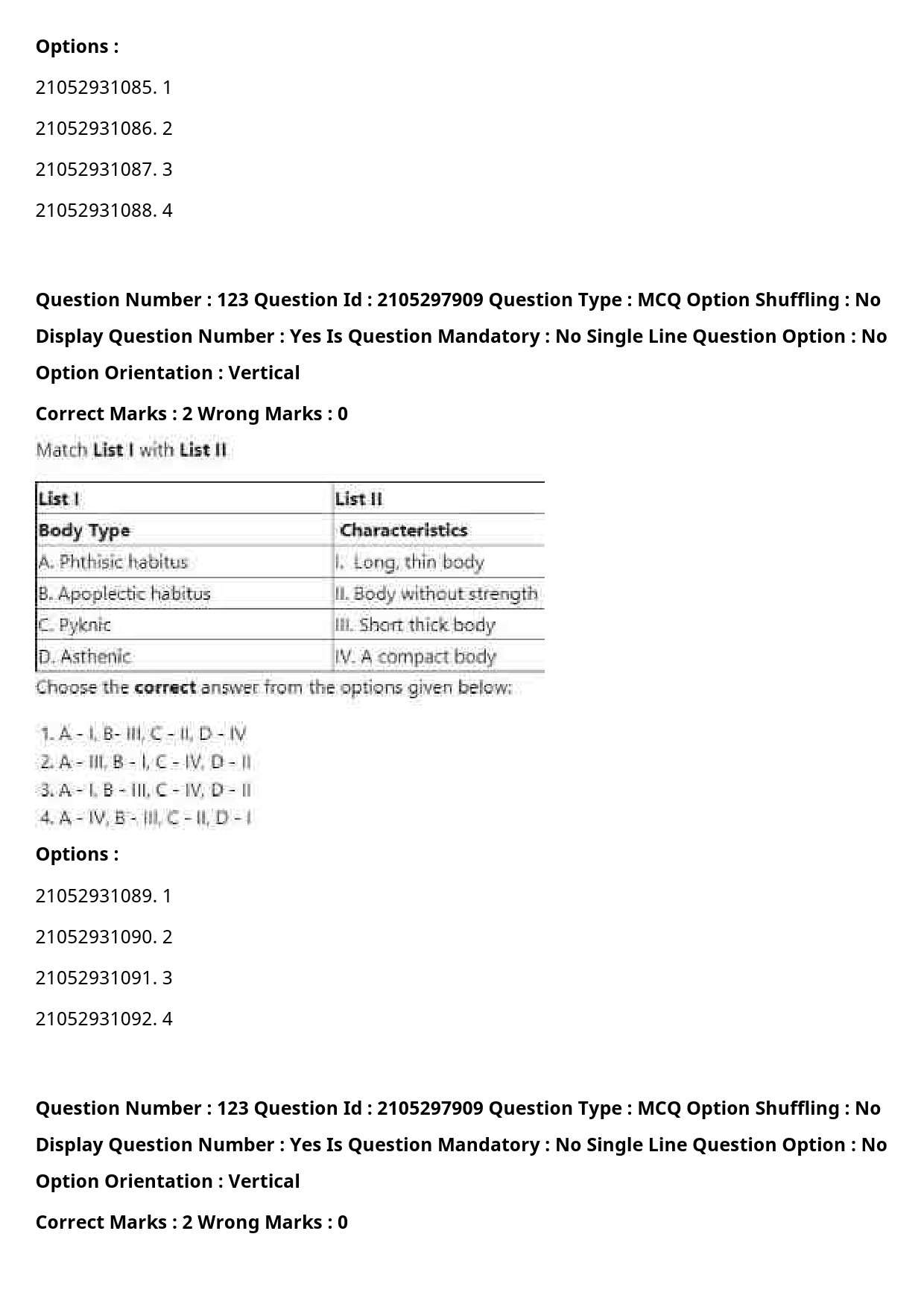 UGC NET Physical Education Question Paper September 2020 162