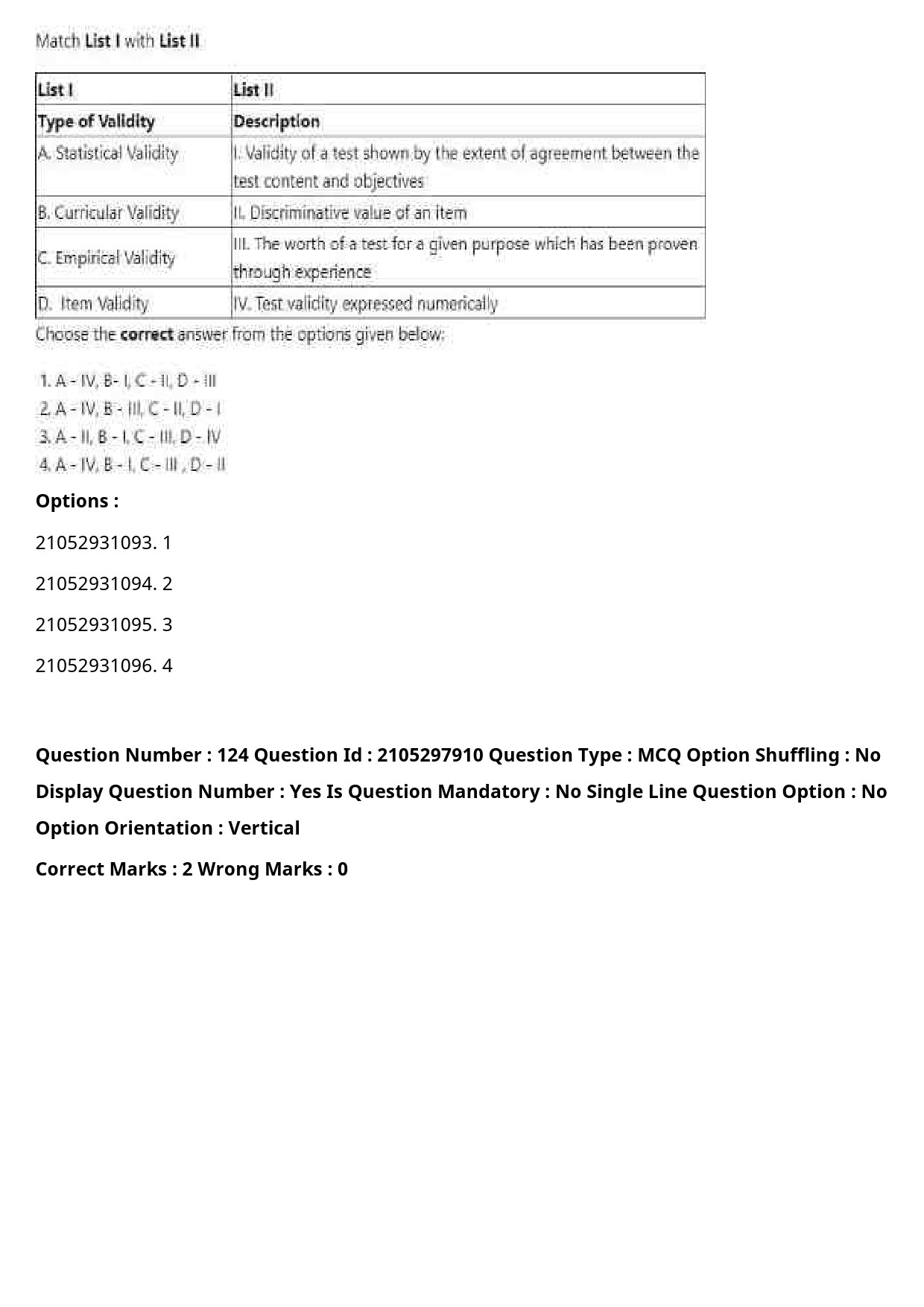 UGC NET Physical Education Question Paper September 2020 164