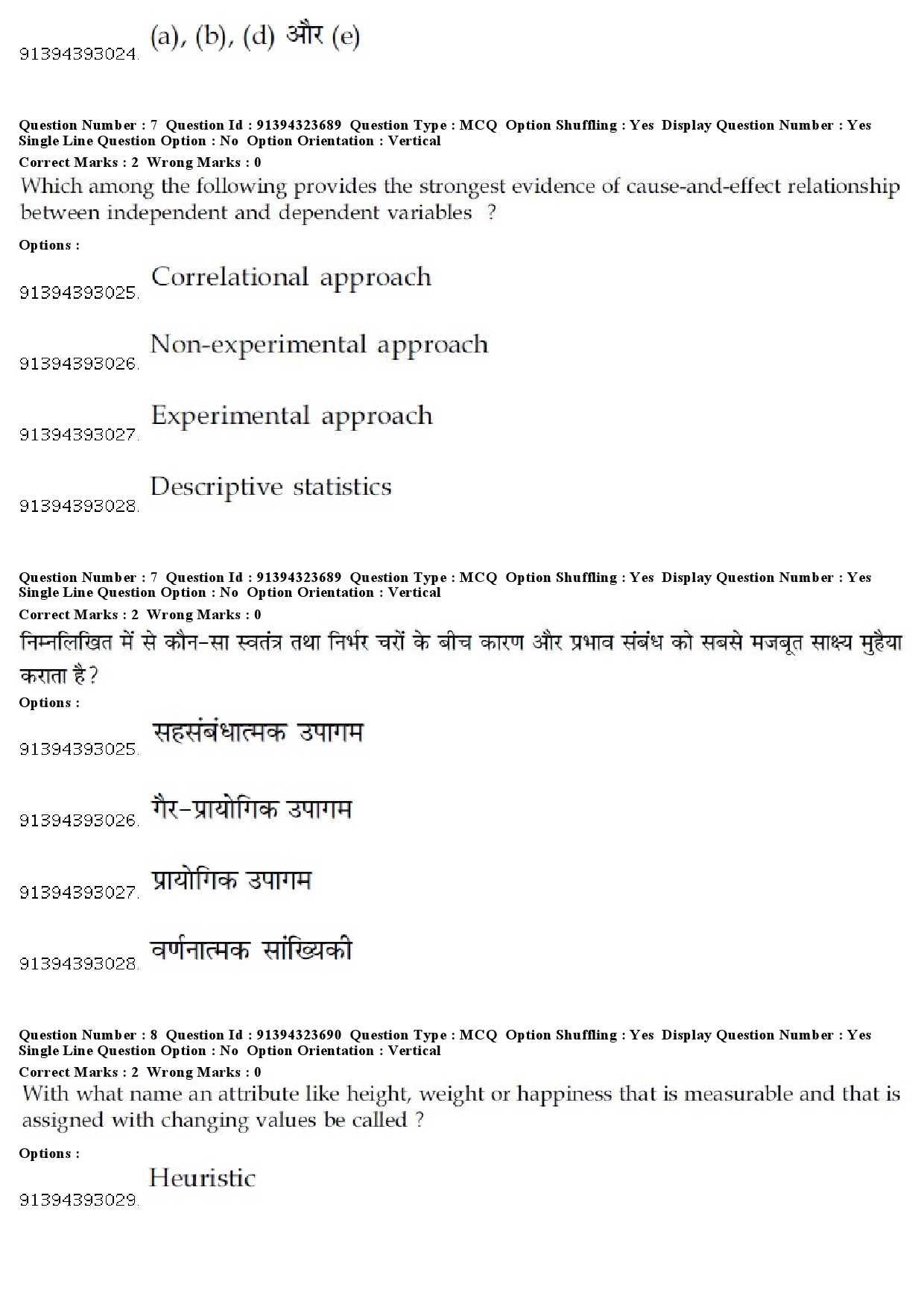 UGC NET Political Science Question Paper December 2018 7