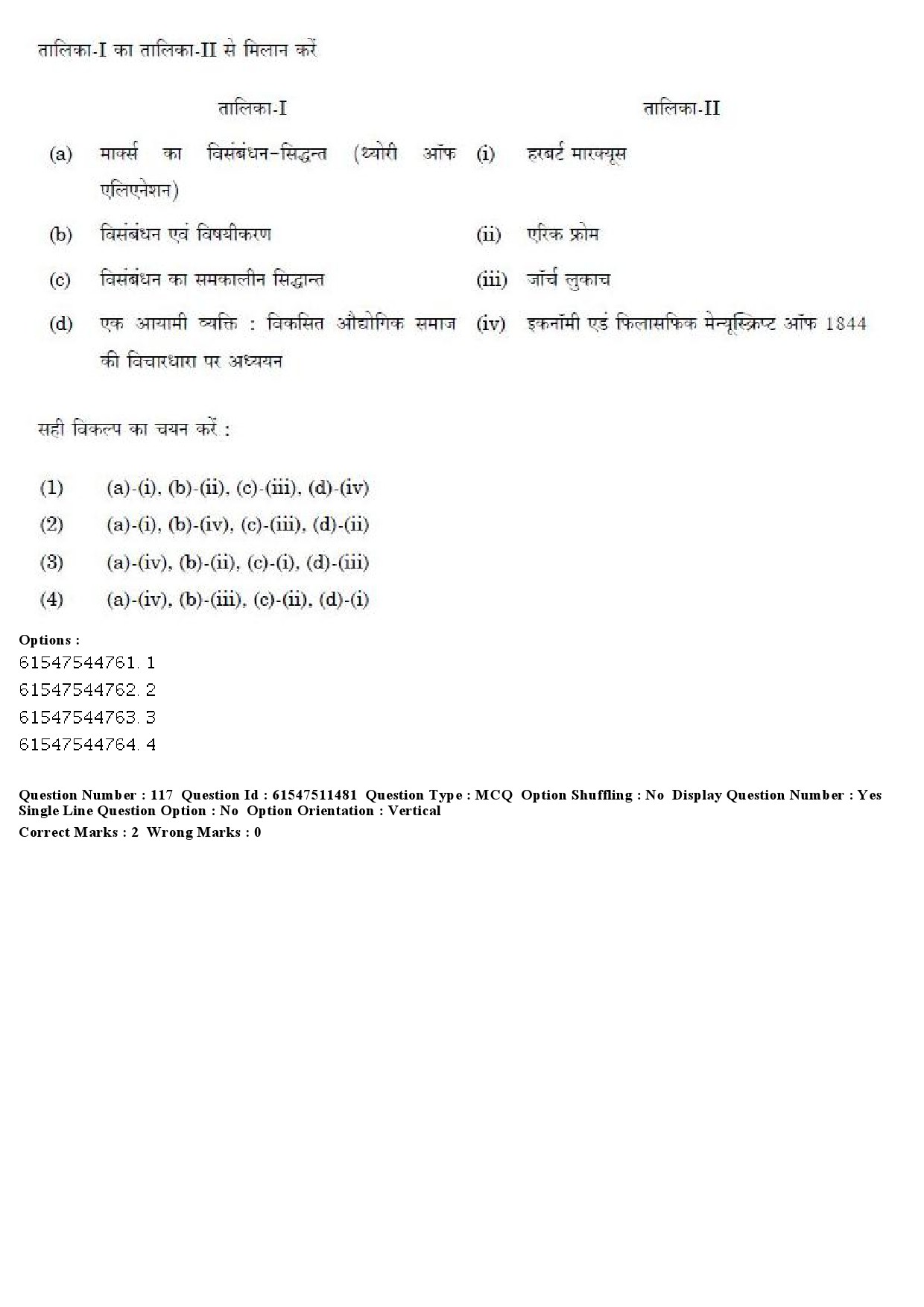 UGC NET Political Science Question Paper December 2019 115