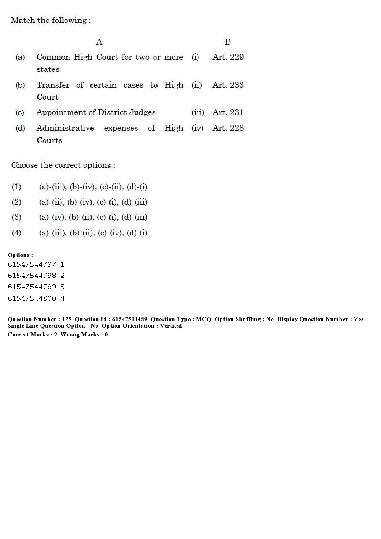 UGC NET Political Science Question Paper December 2019 132