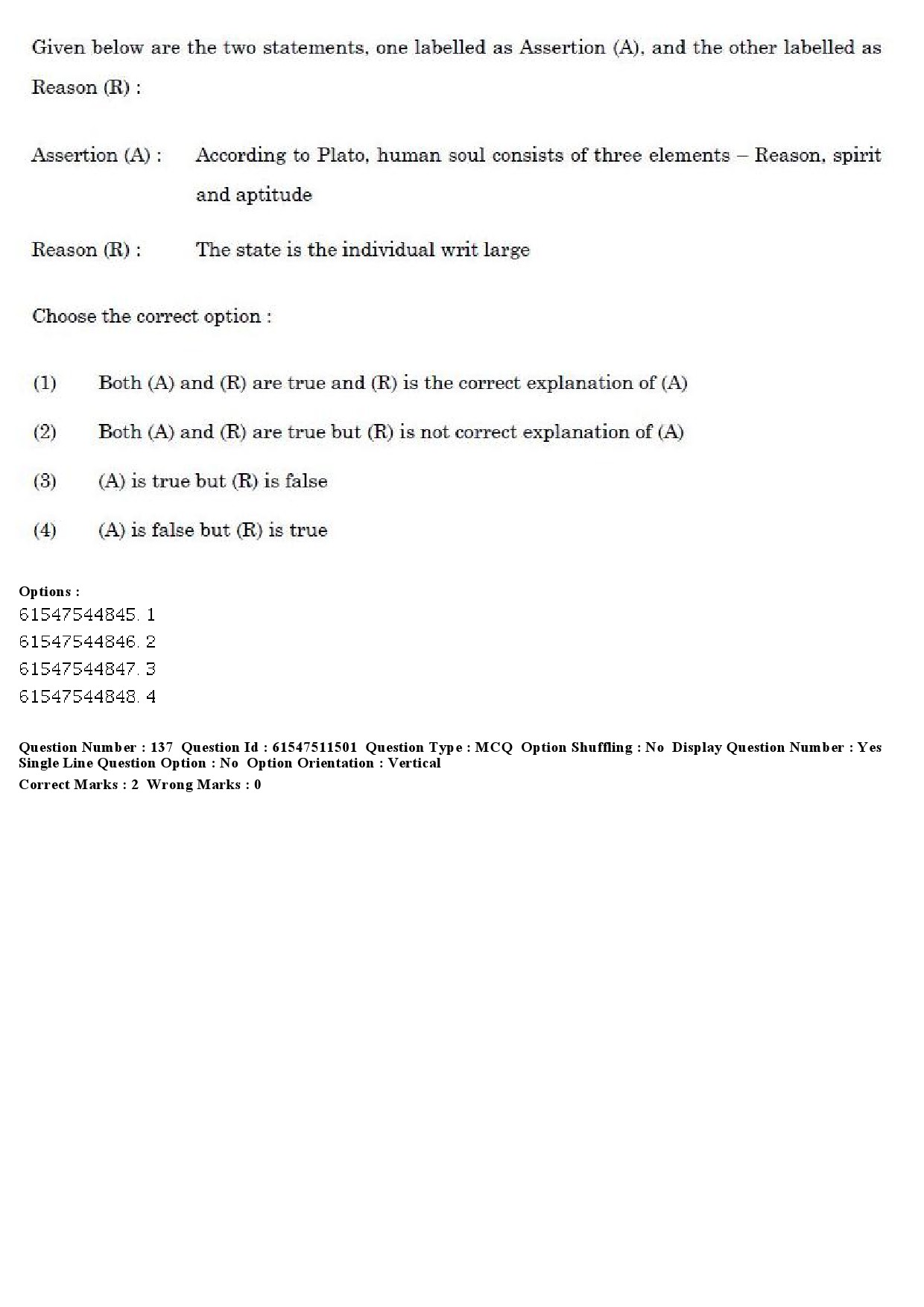 UGC NET Political Science Question Paper December 2019 145