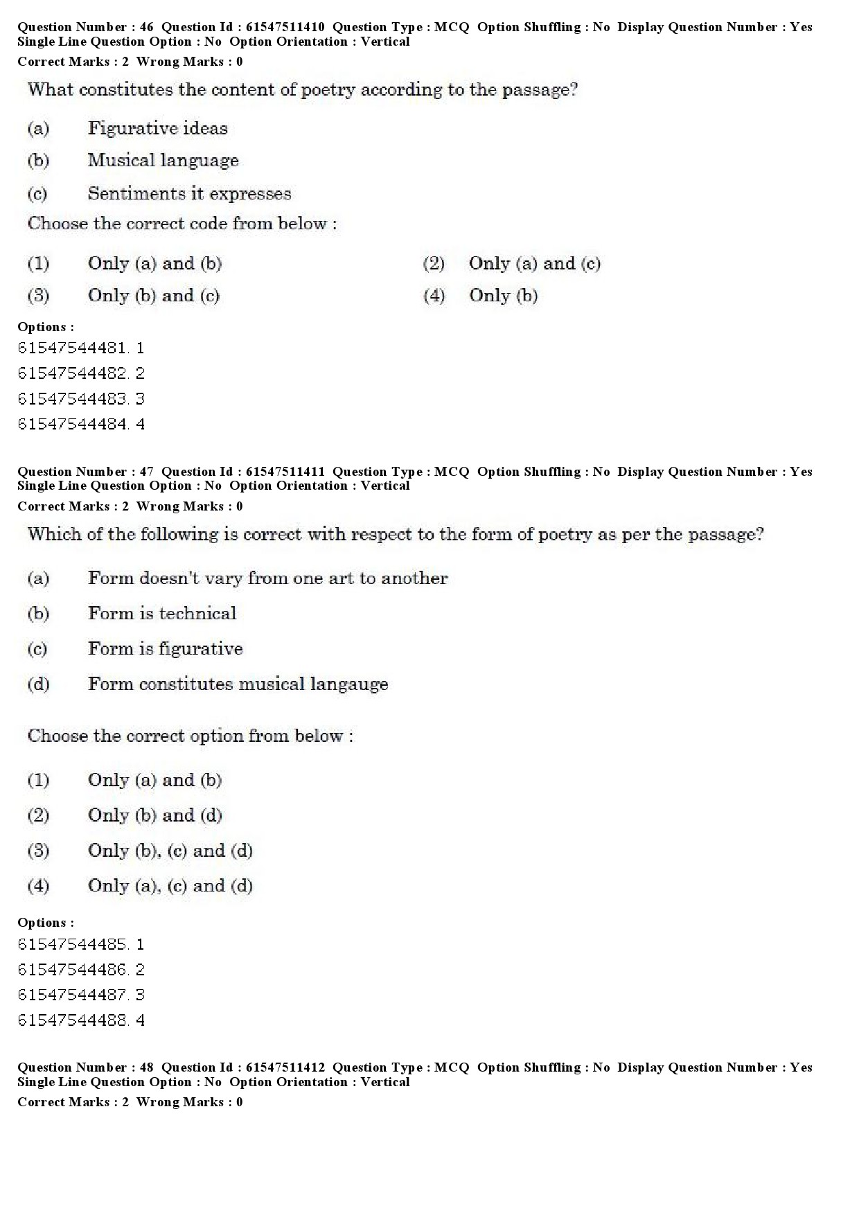 UGC NET Political Science Question Paper December 2019 49