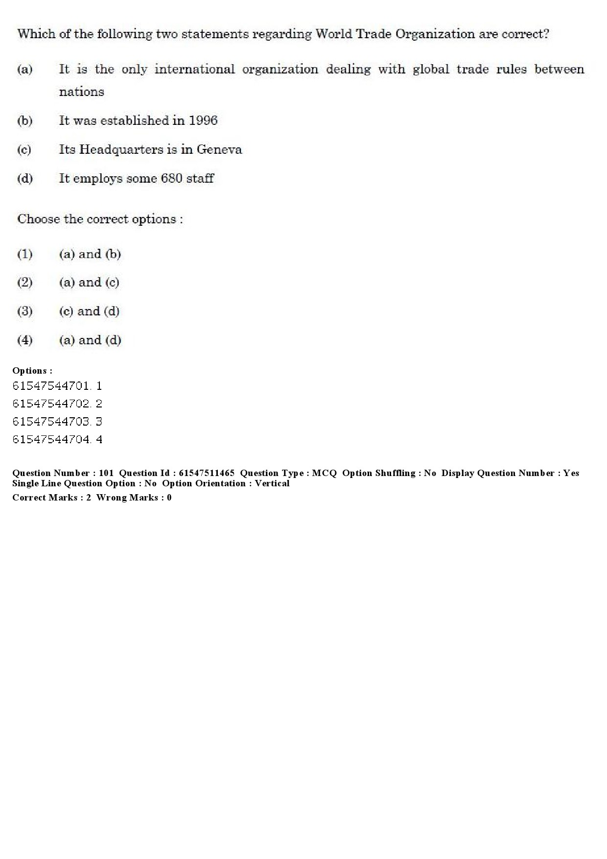 UGC NET Political Science Question Paper December 2019 91