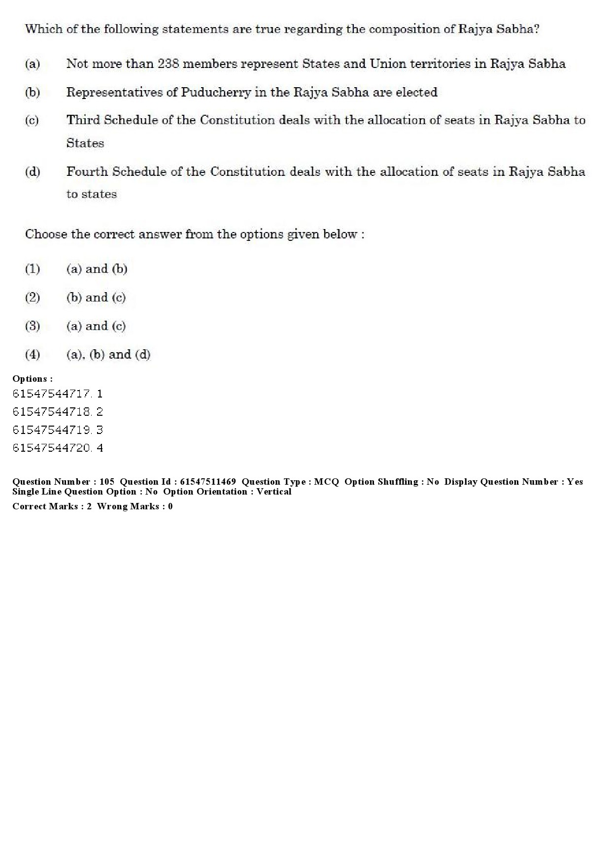 UGC NET Political Science Question Paper December 2019 99