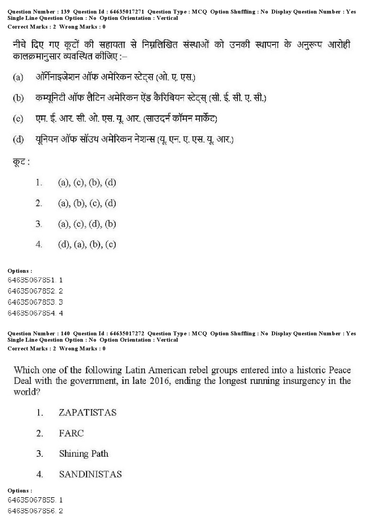 UGC NET Political Science Question Paper June 2019 143