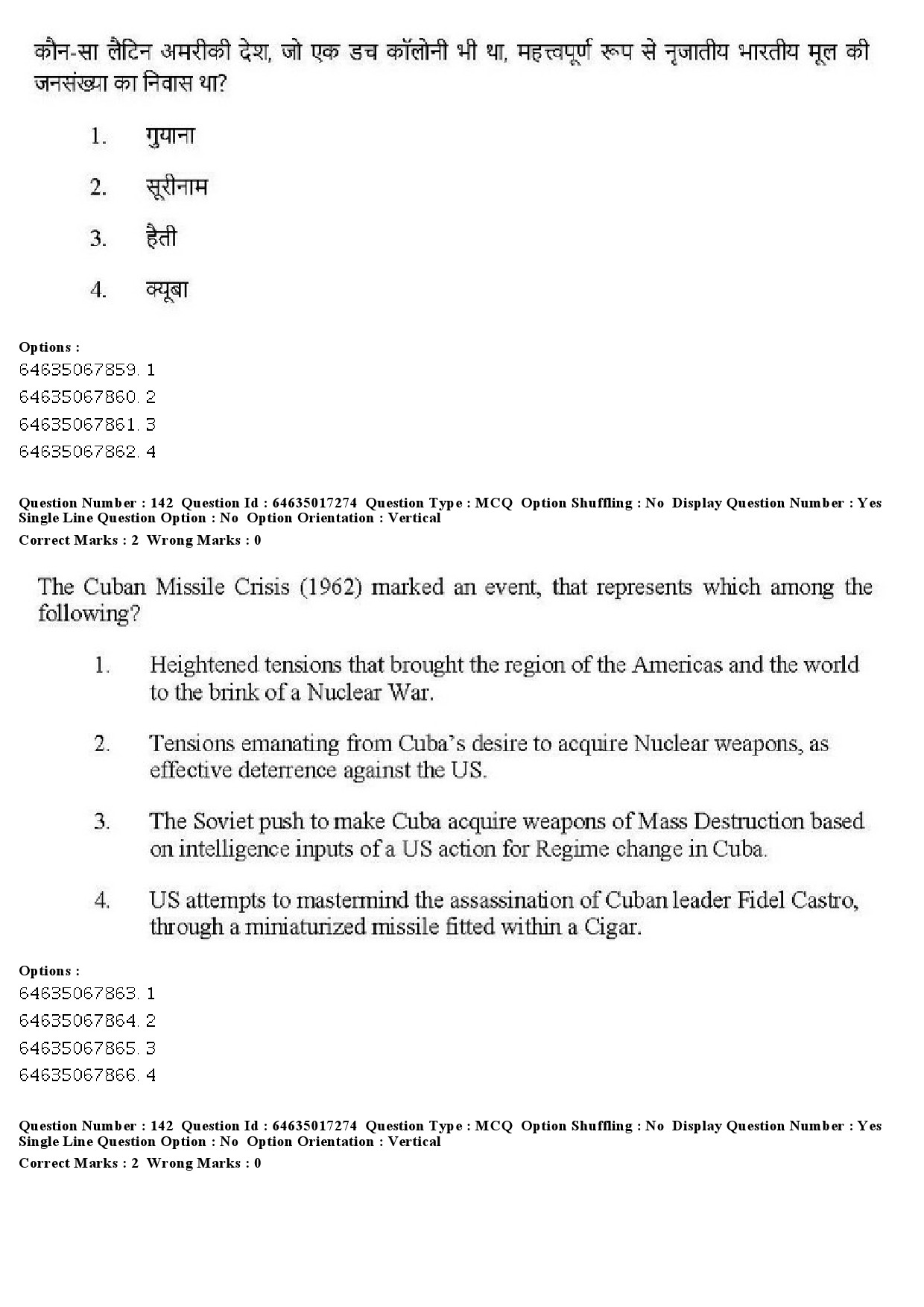 UGC NET Political Science Question Paper June 2019 145