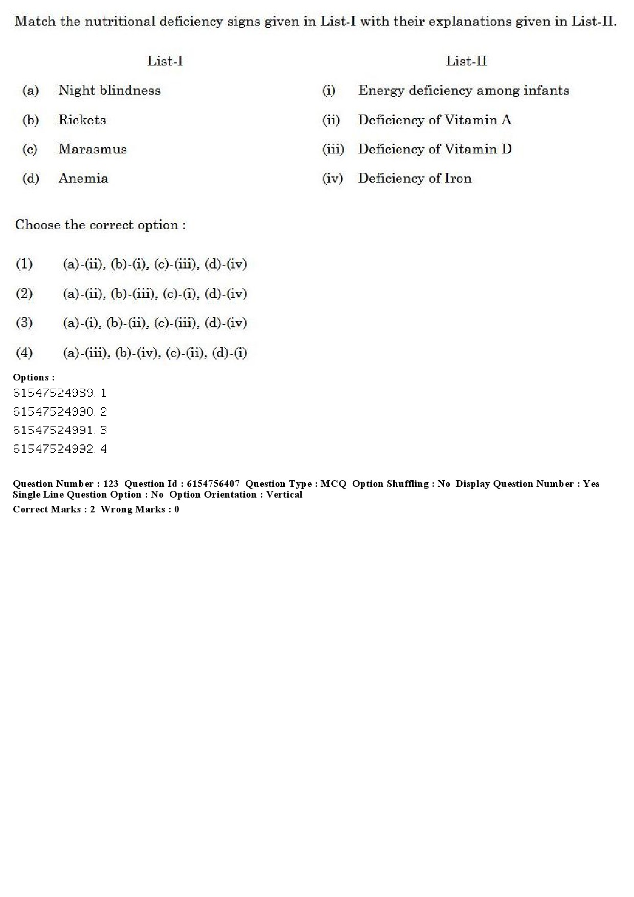 UGC NET Population Studies Question Paper December 2019 117