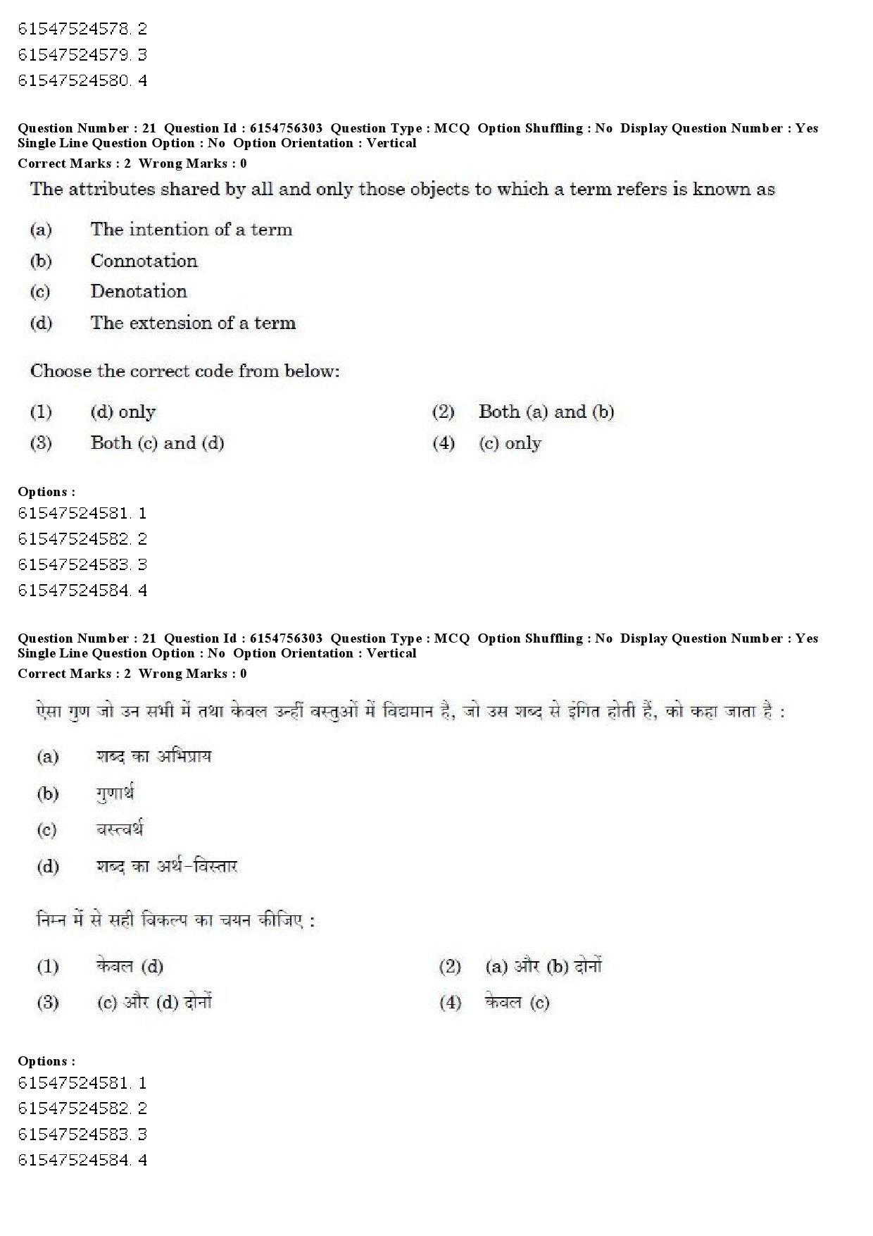 UGC NET Population Studies Question Paper December 2019 20