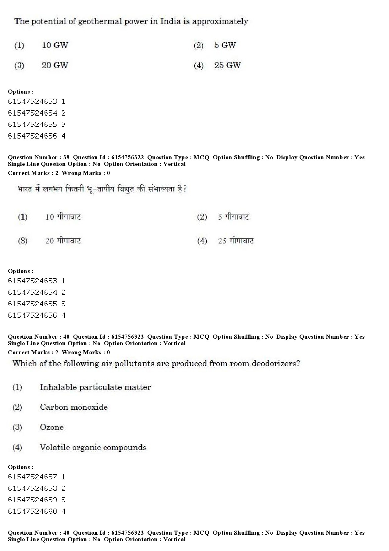 UGC NET Population Studies Question Paper December 2019 35