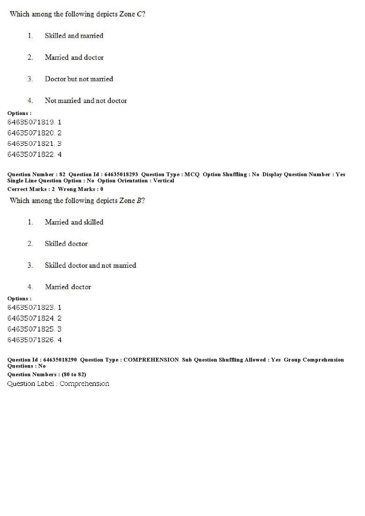 UGC NET Population Studies Question Paper June 2019 67