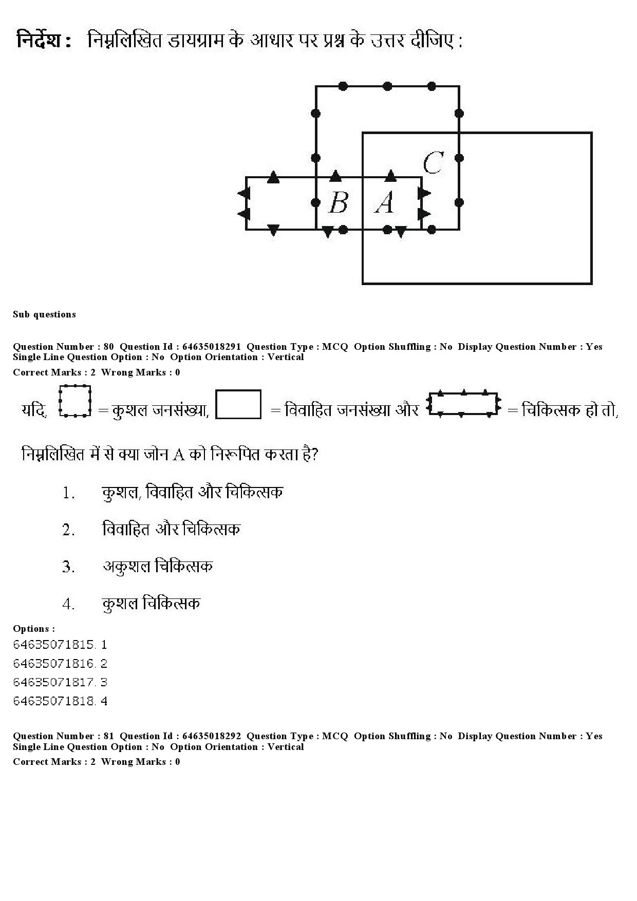 UGC NET Population Studies Question Paper June 2019 68