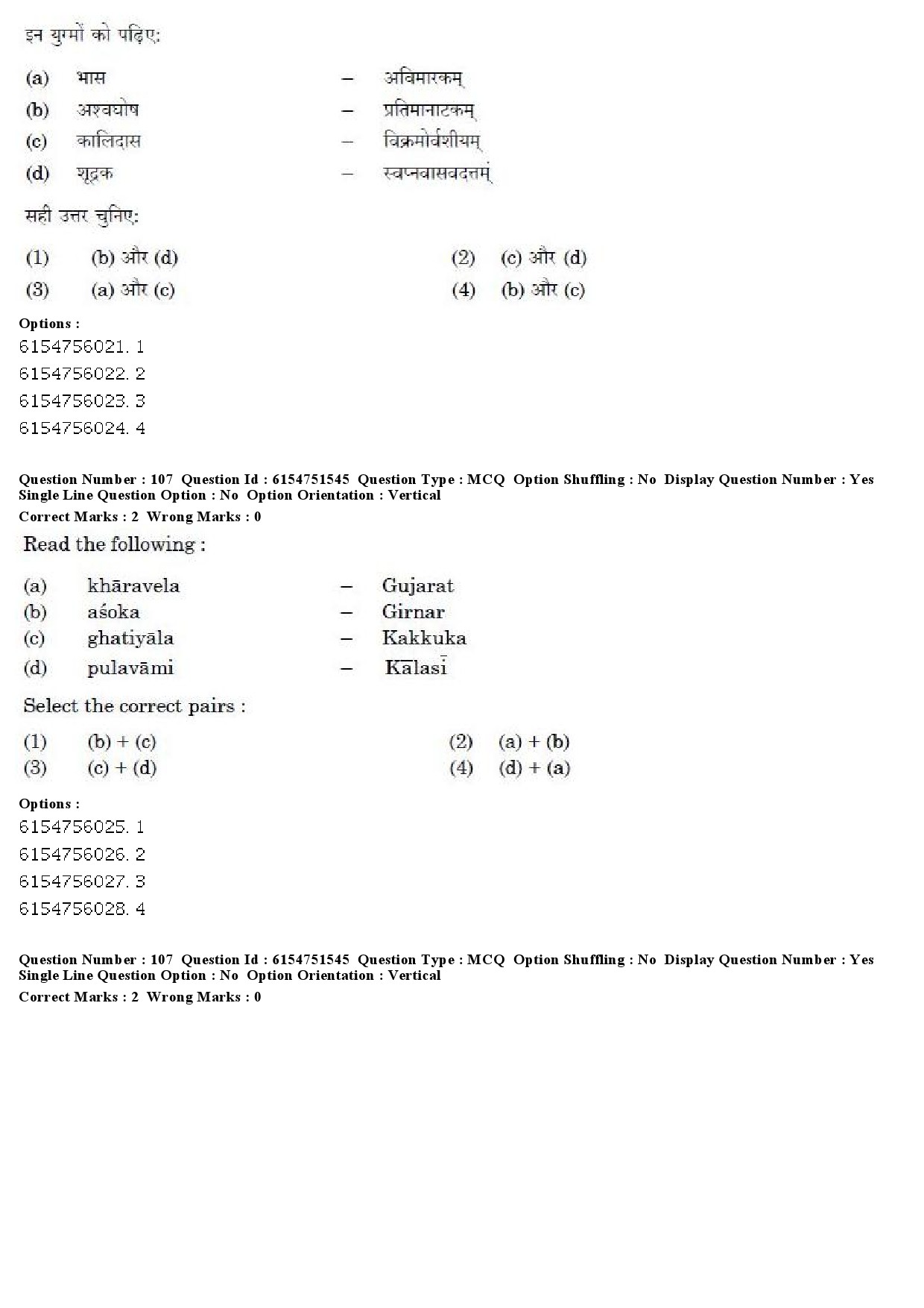 UGC NET Prakrit Question Paper December 2019 82