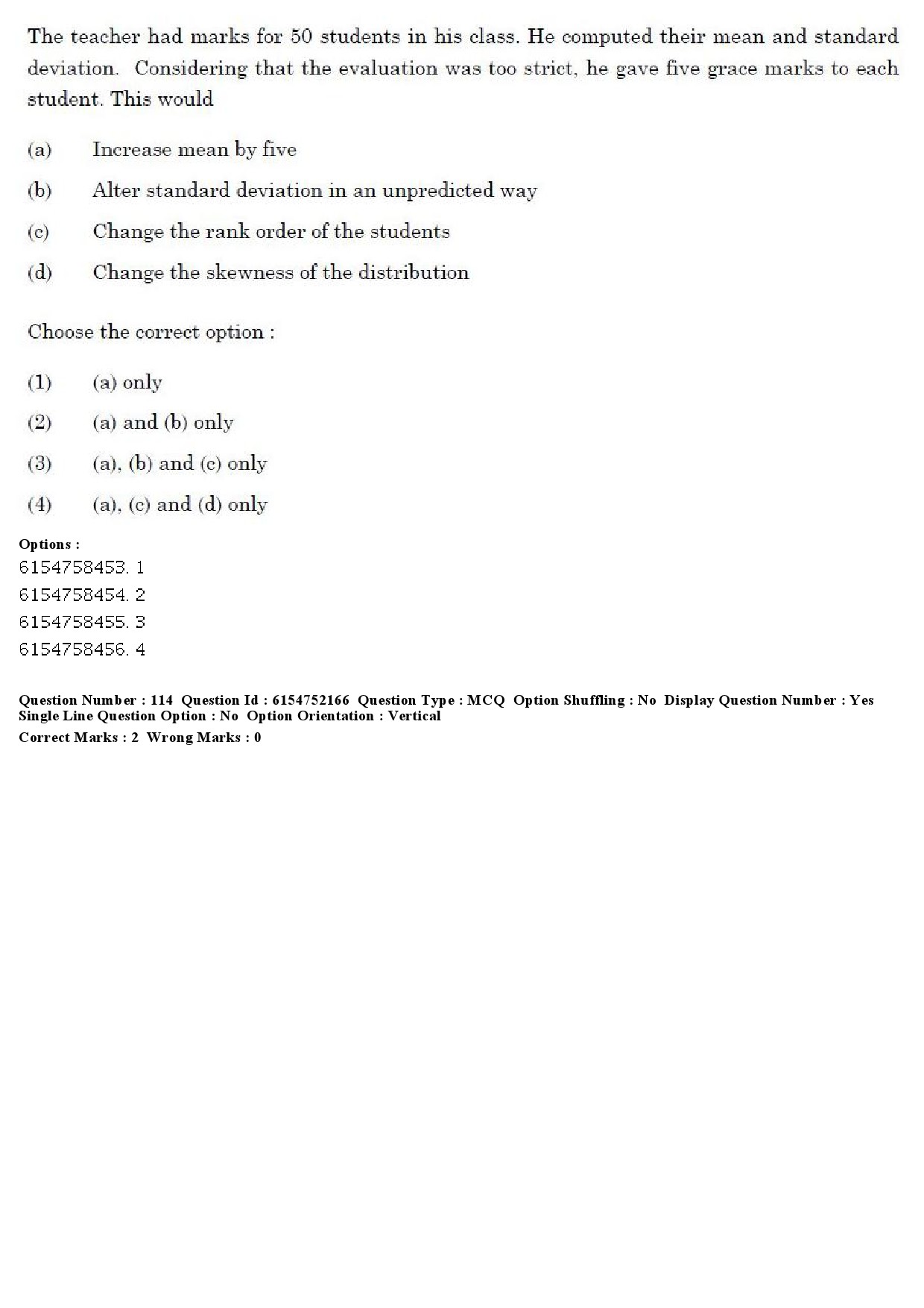 UGC NET Psychology Question Paper December 2019 113