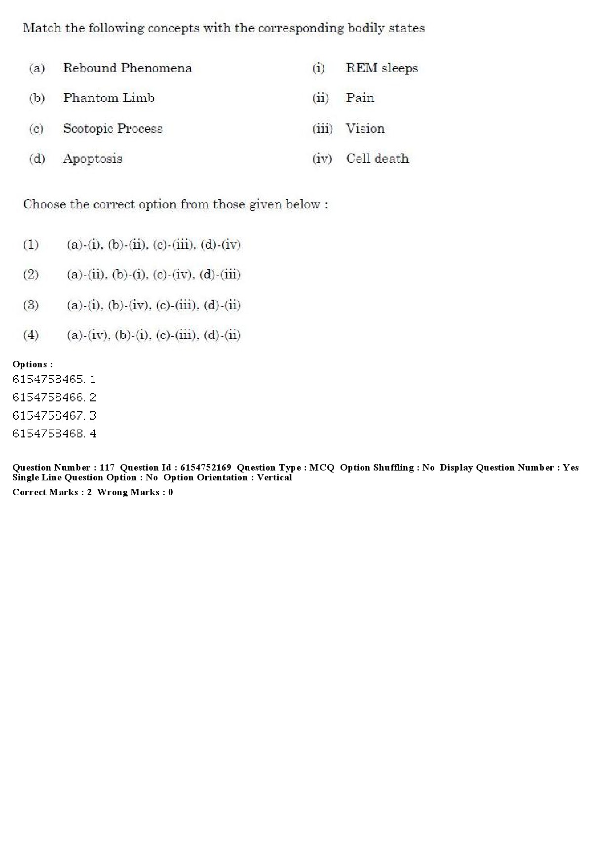 UGC NET Psychology Question Paper December 2019 118