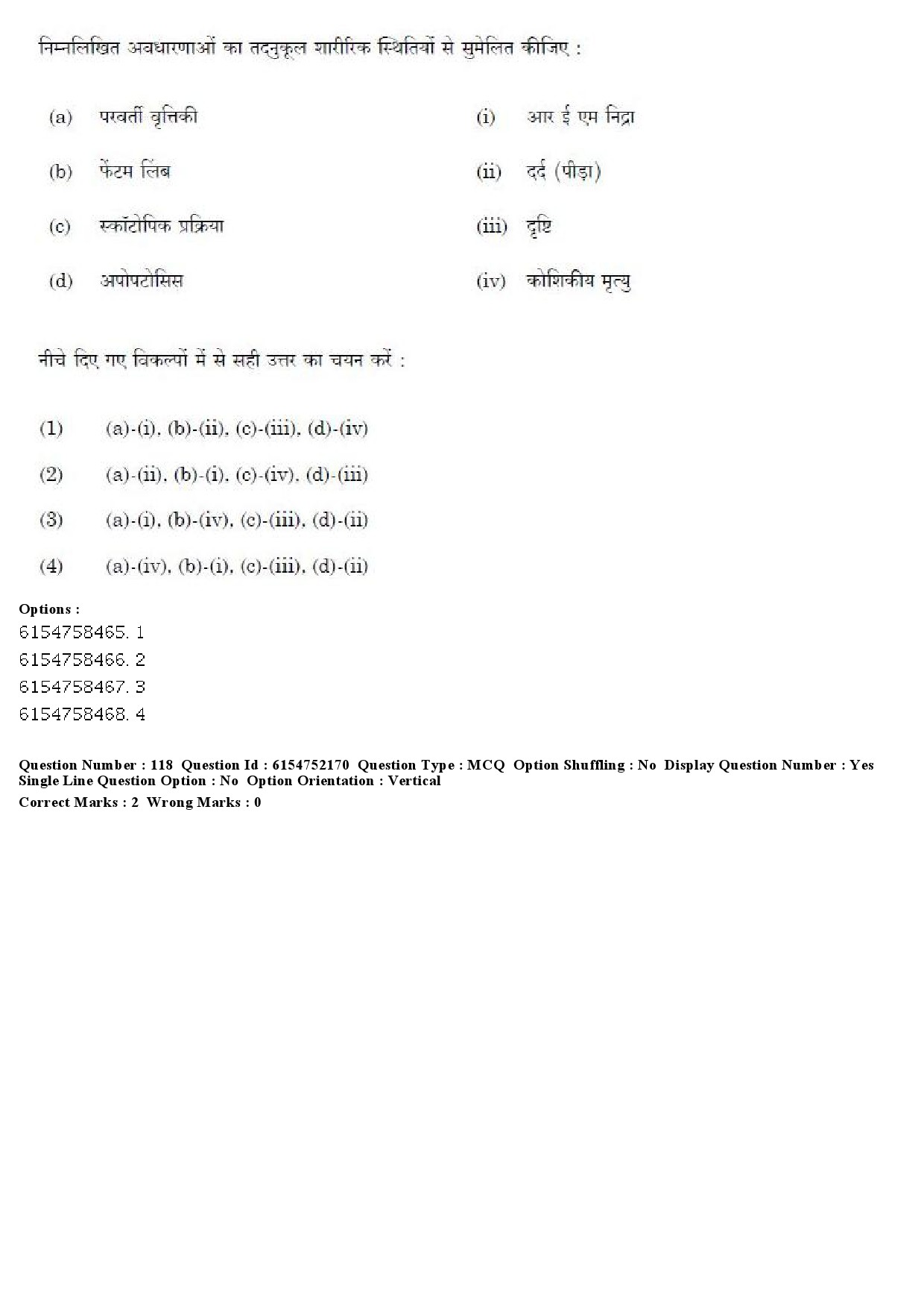 UGC NET Psychology Question Paper December 2019 119