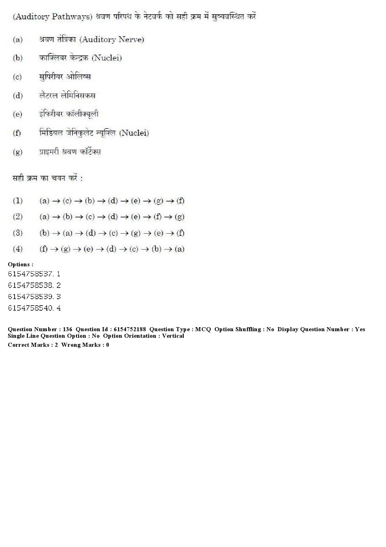 UGC NET Psychology Question Paper December 2019 149