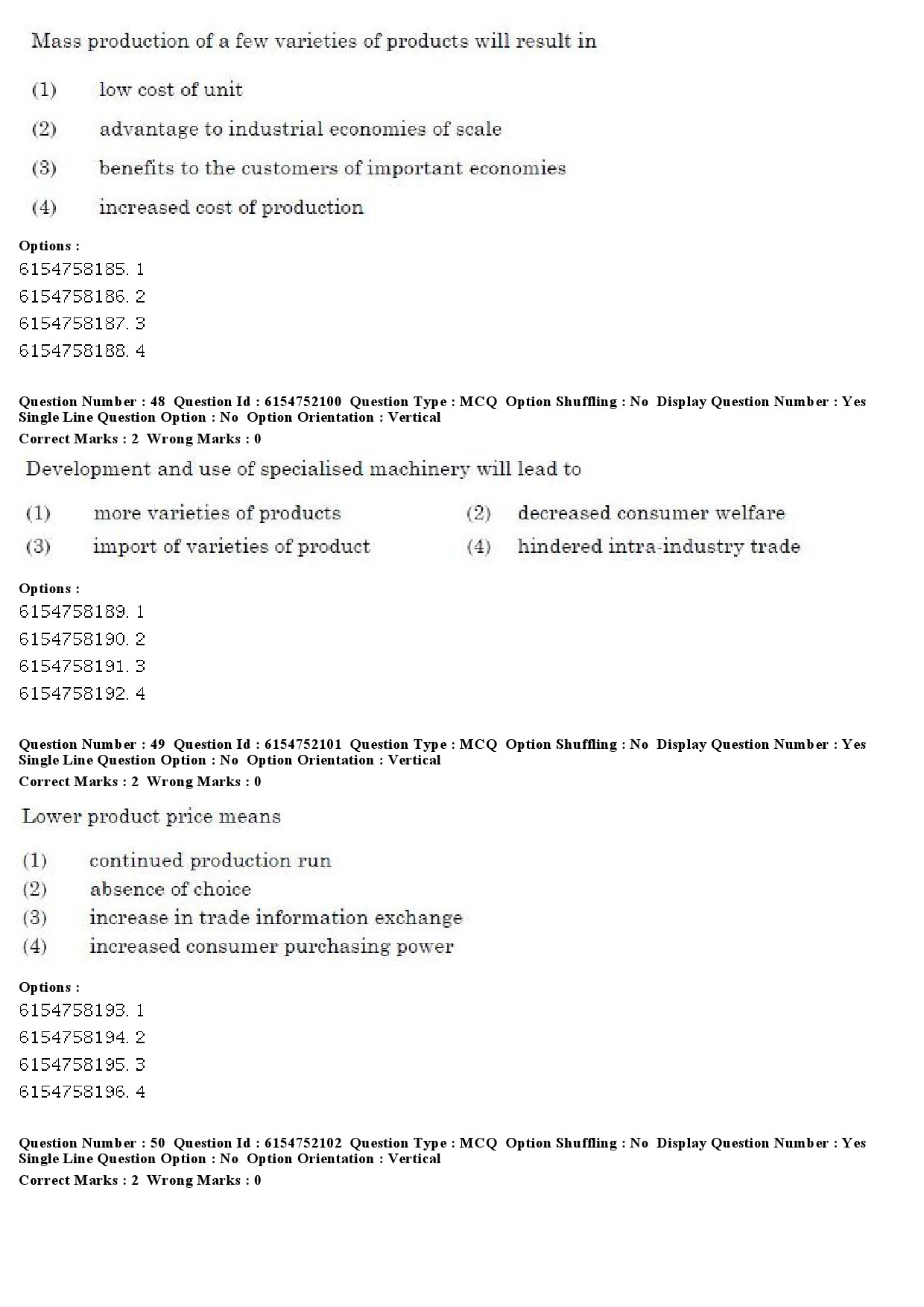 UGC NET Psychology Question Paper December 2019 43