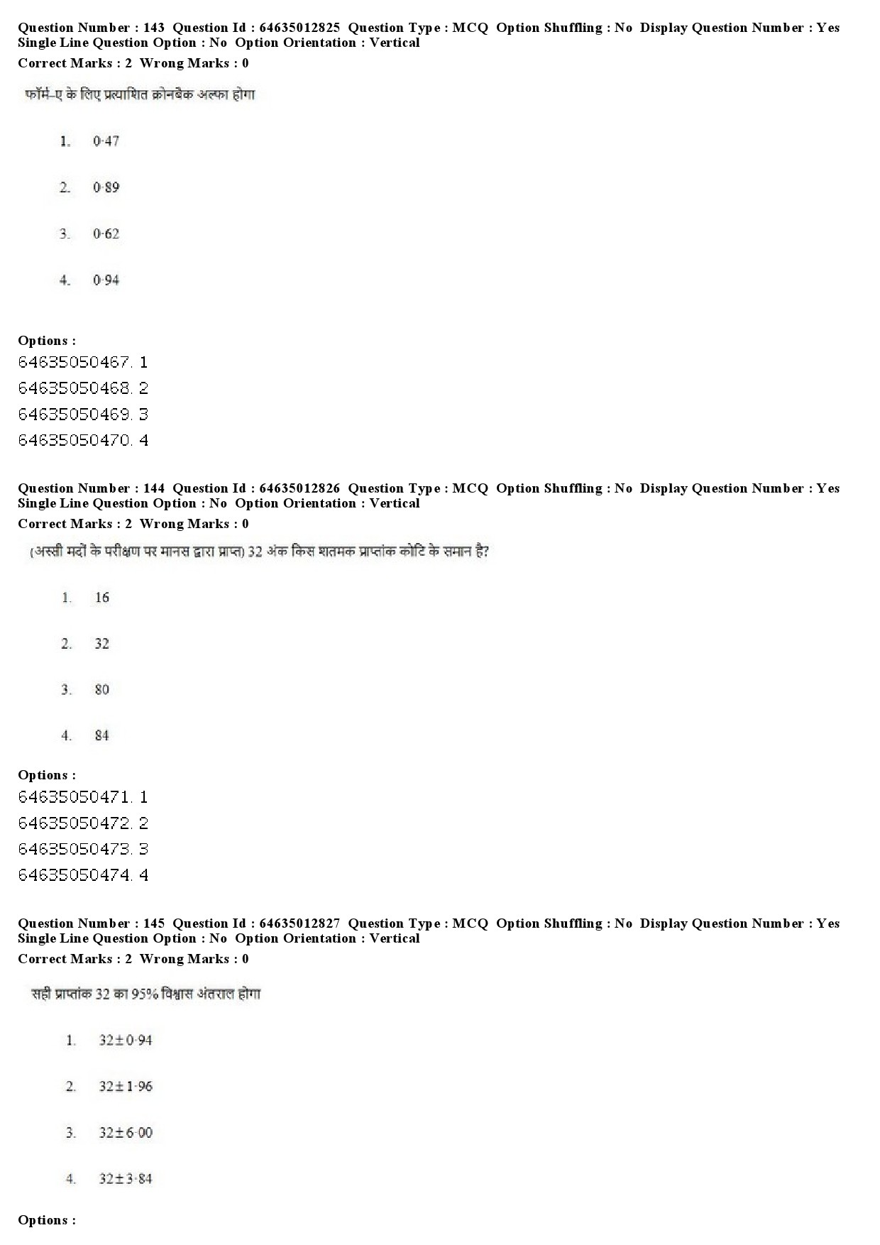 UGC NET Psychology Question Paper June 2019 115