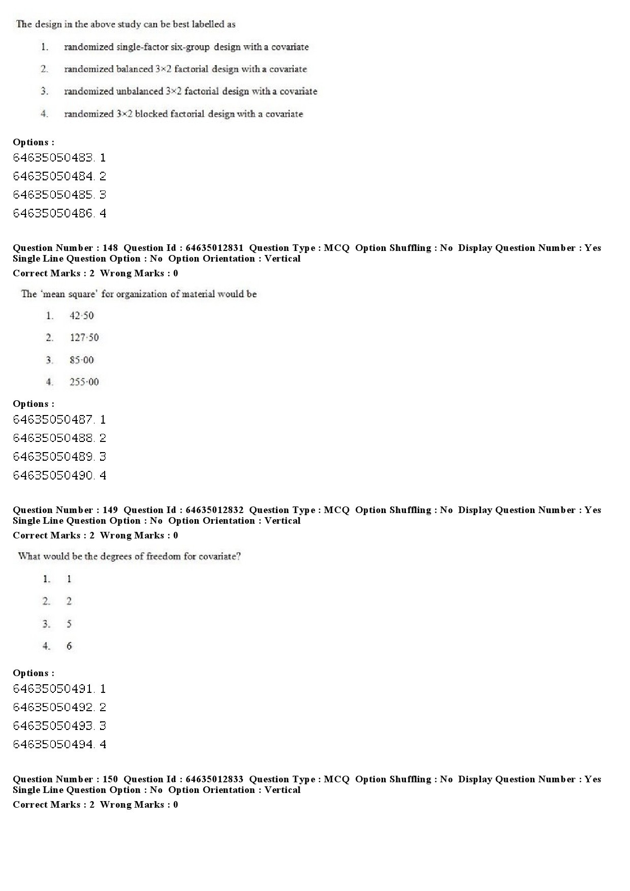 UGC NET Psychology Question Paper June 2019 117