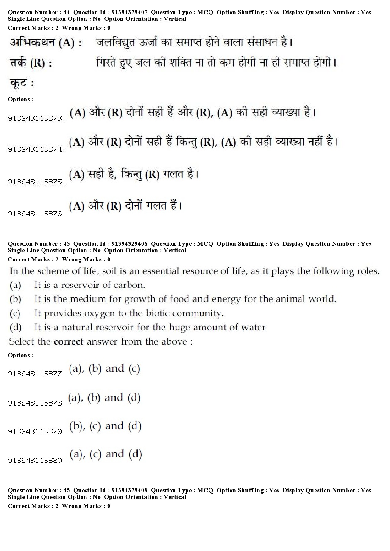 UGC NET Public Administration Question Paper December 2018 37