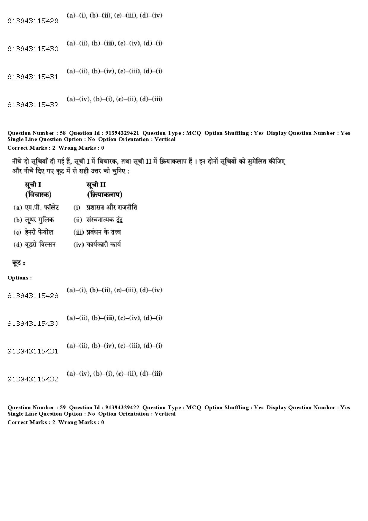 UGC NET Public Administration Question Paper December 2018 49