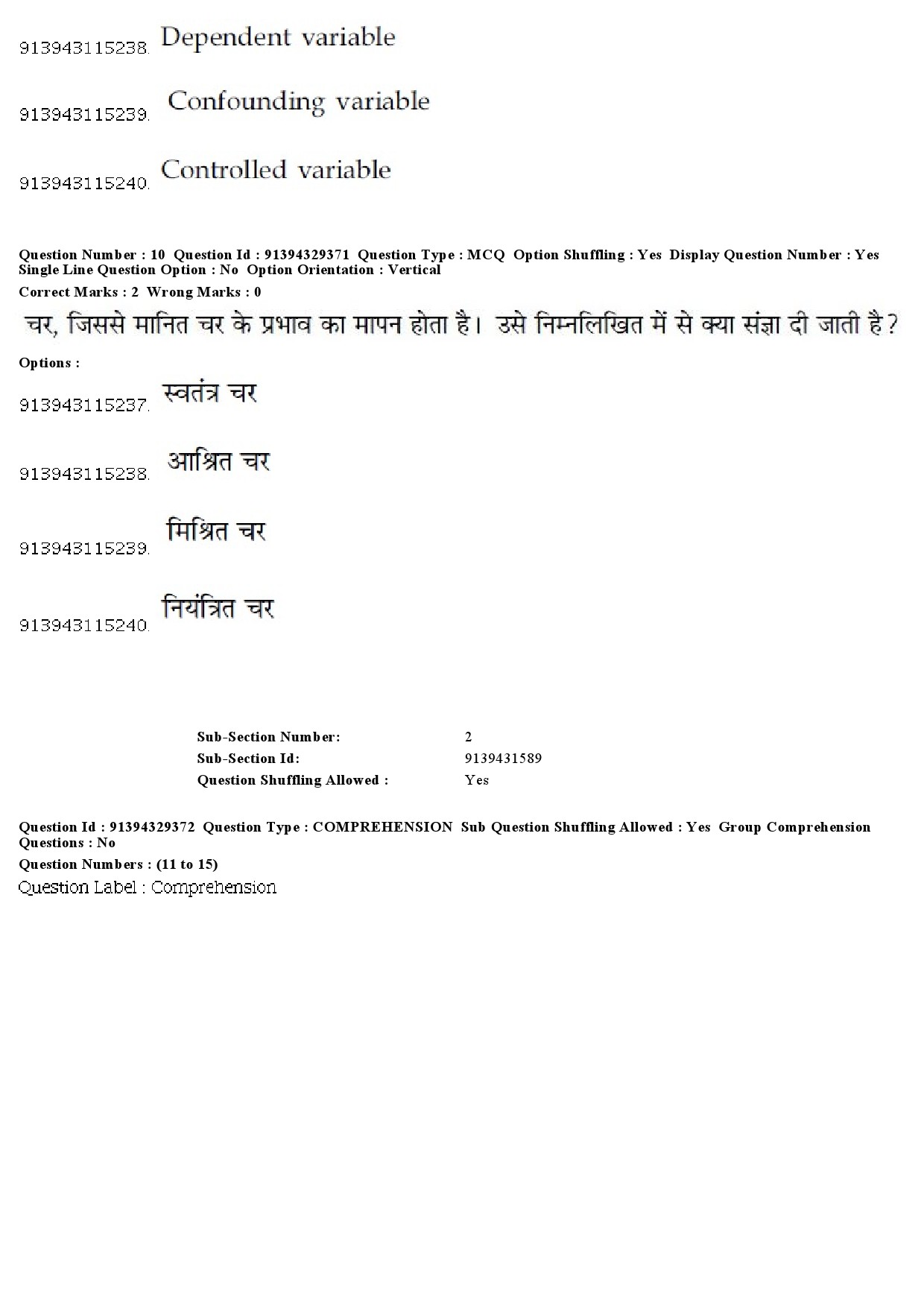 UGC NET Public Administration Question Paper December 2018 9