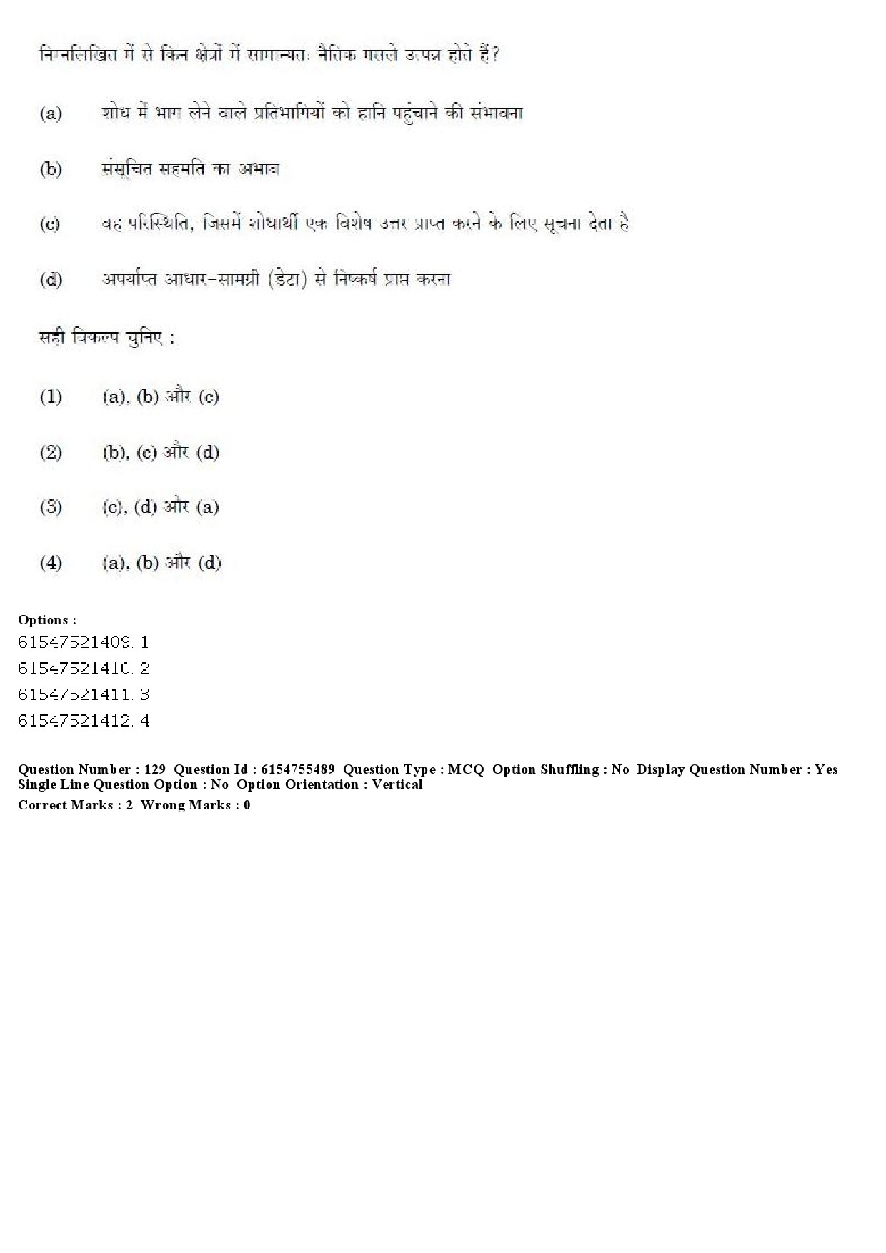 UGC NET Public Administration Question Paper December 2019 104