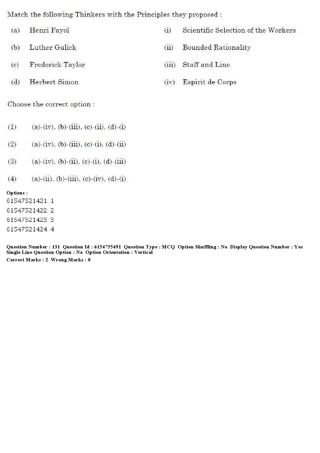 UGC NET Public Administration Question Paper December 2019 109