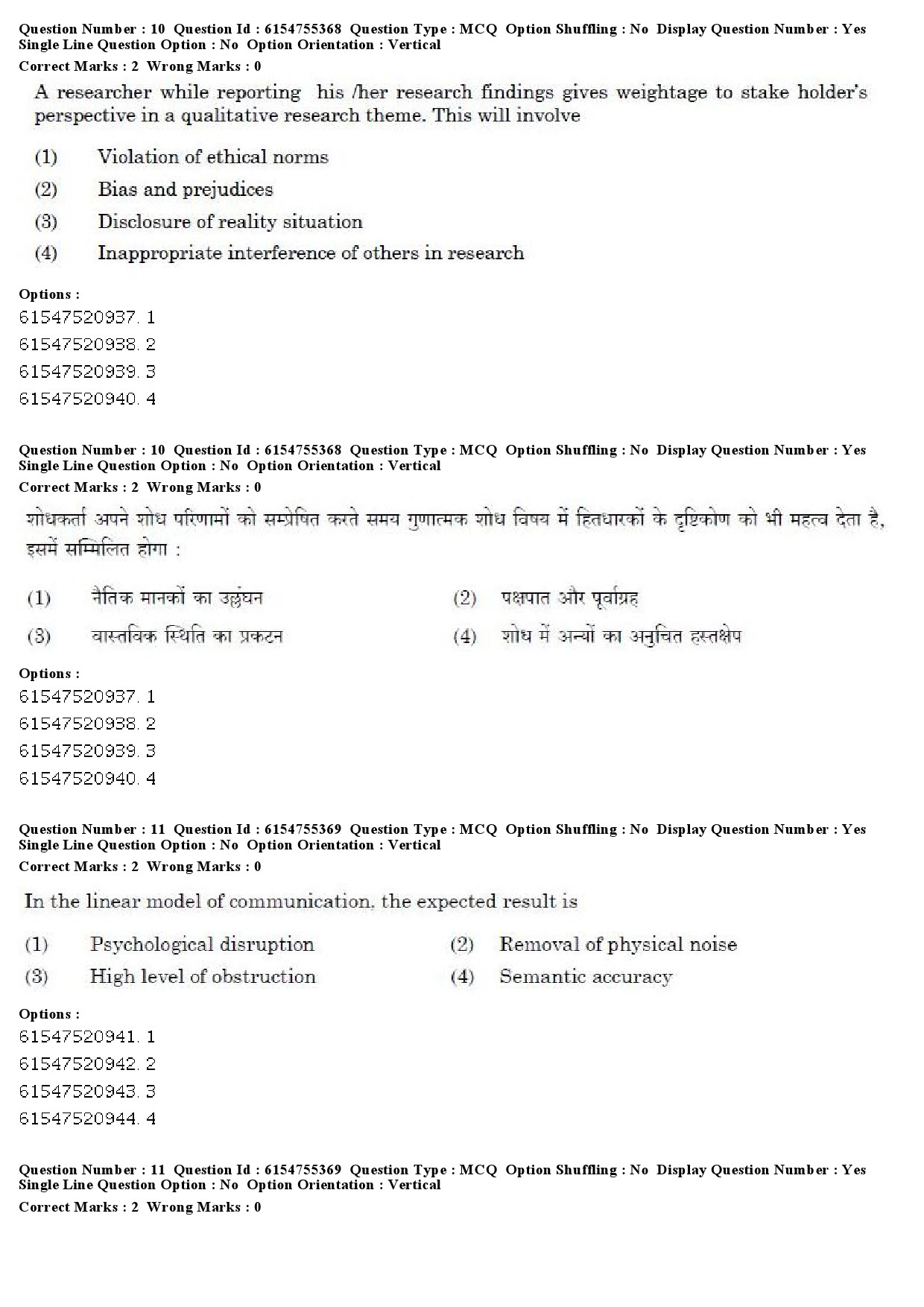 UGC NET Public Administration Question Paper December 2019 11