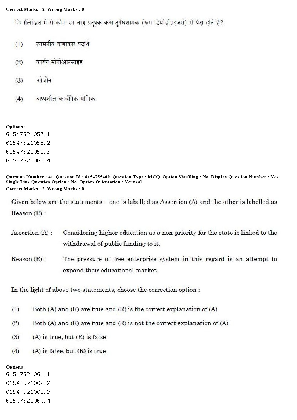 UGC NET Public Administration Question Paper December 2019 36