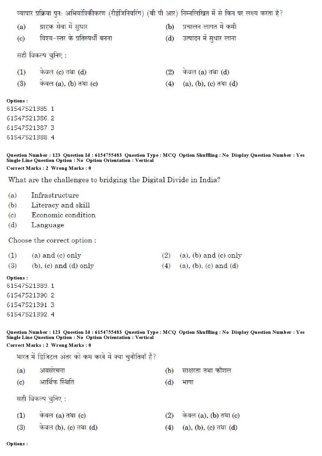 UGC NET Public Administration Question Paper December 2019 98