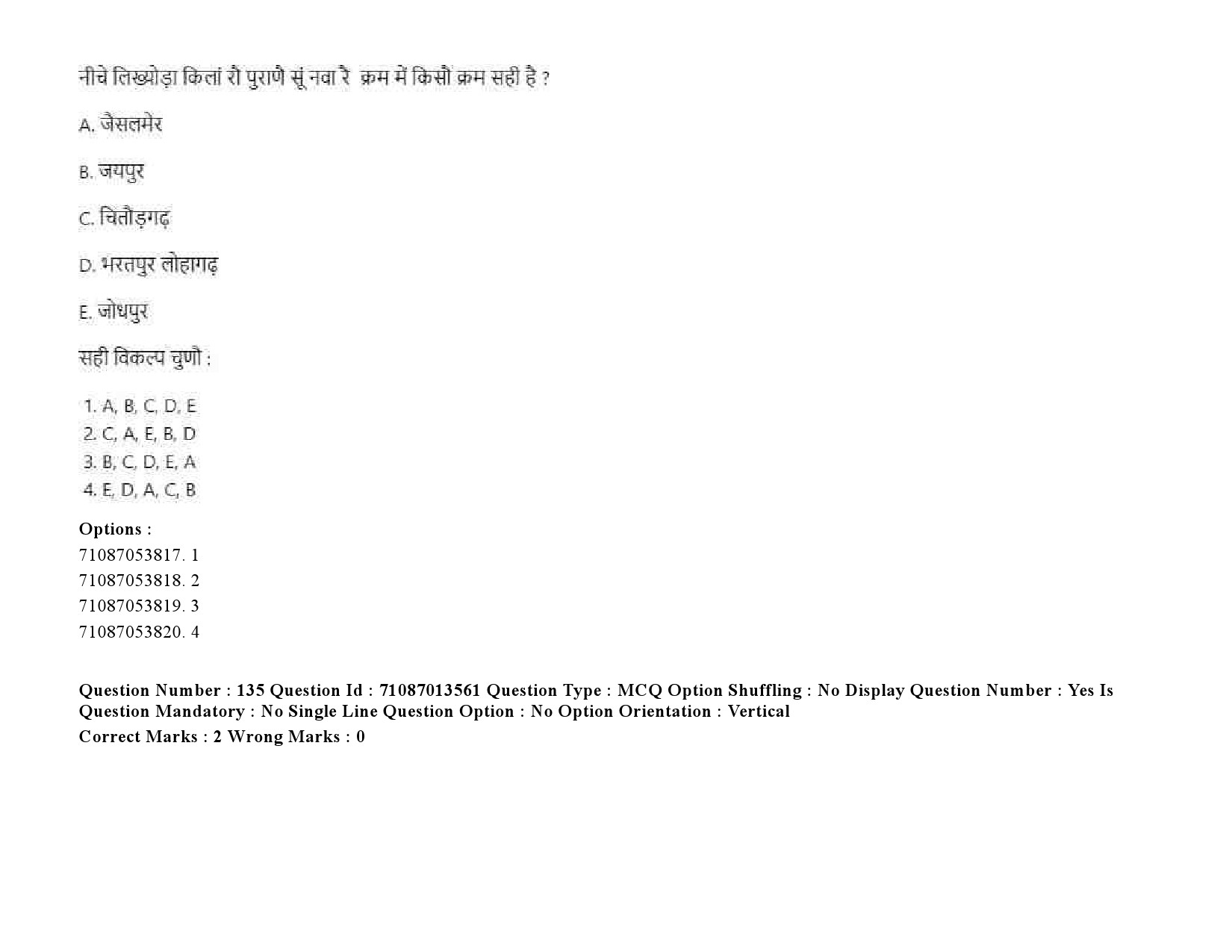 UGC NET Rajasthani Question Paper September 2020 210