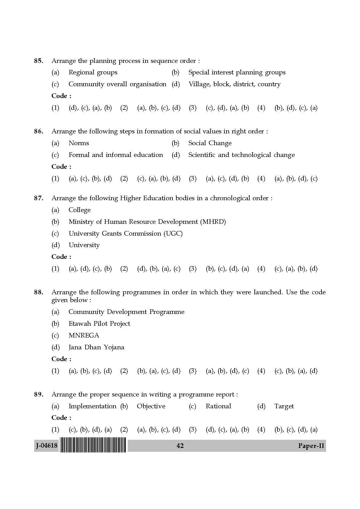 Adult Education Paper II July 2018 in English 22