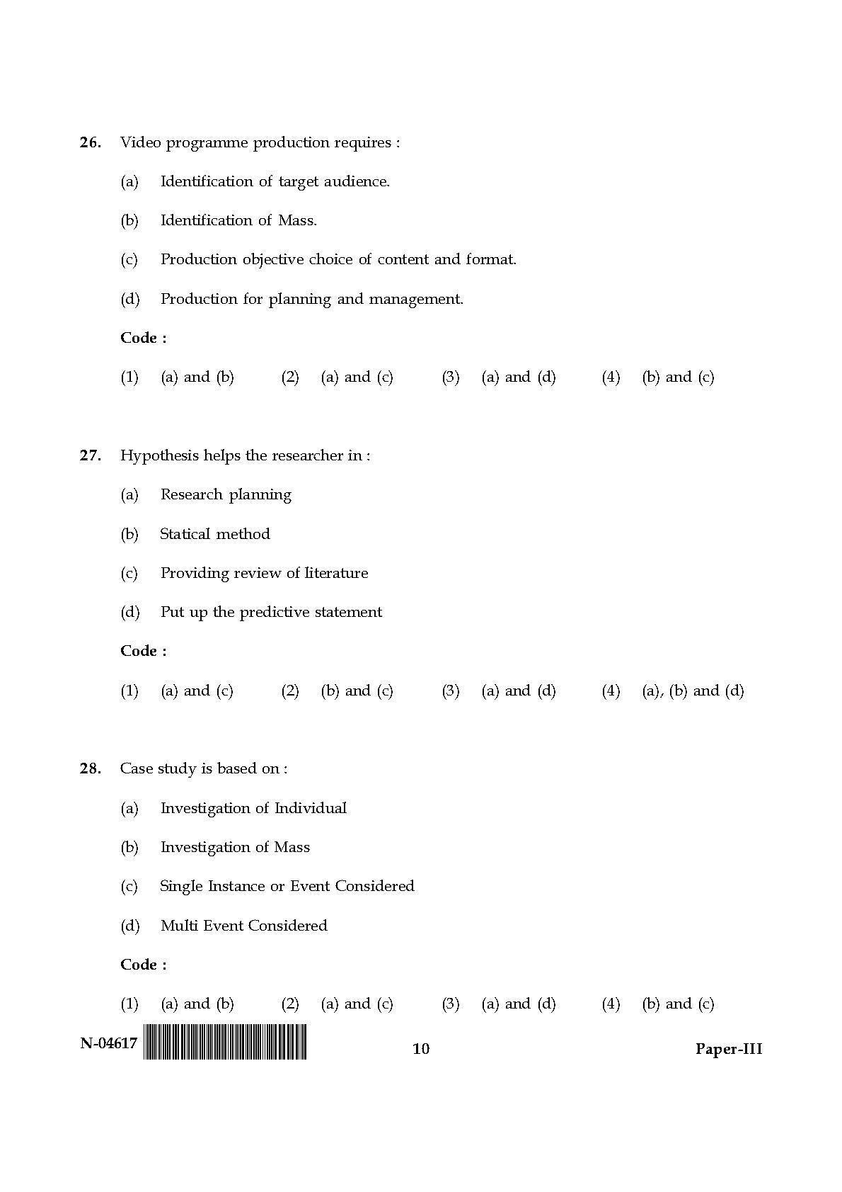 Adult Education Paper III November 2017 in English 6