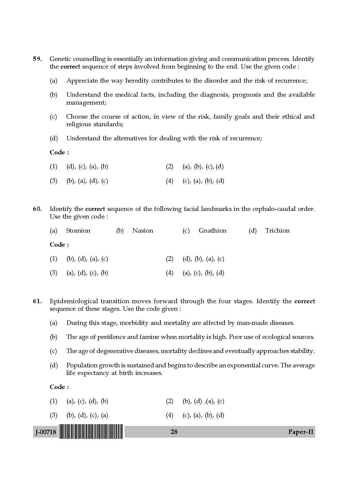 Anthropology Paper II July 2018 in English 15