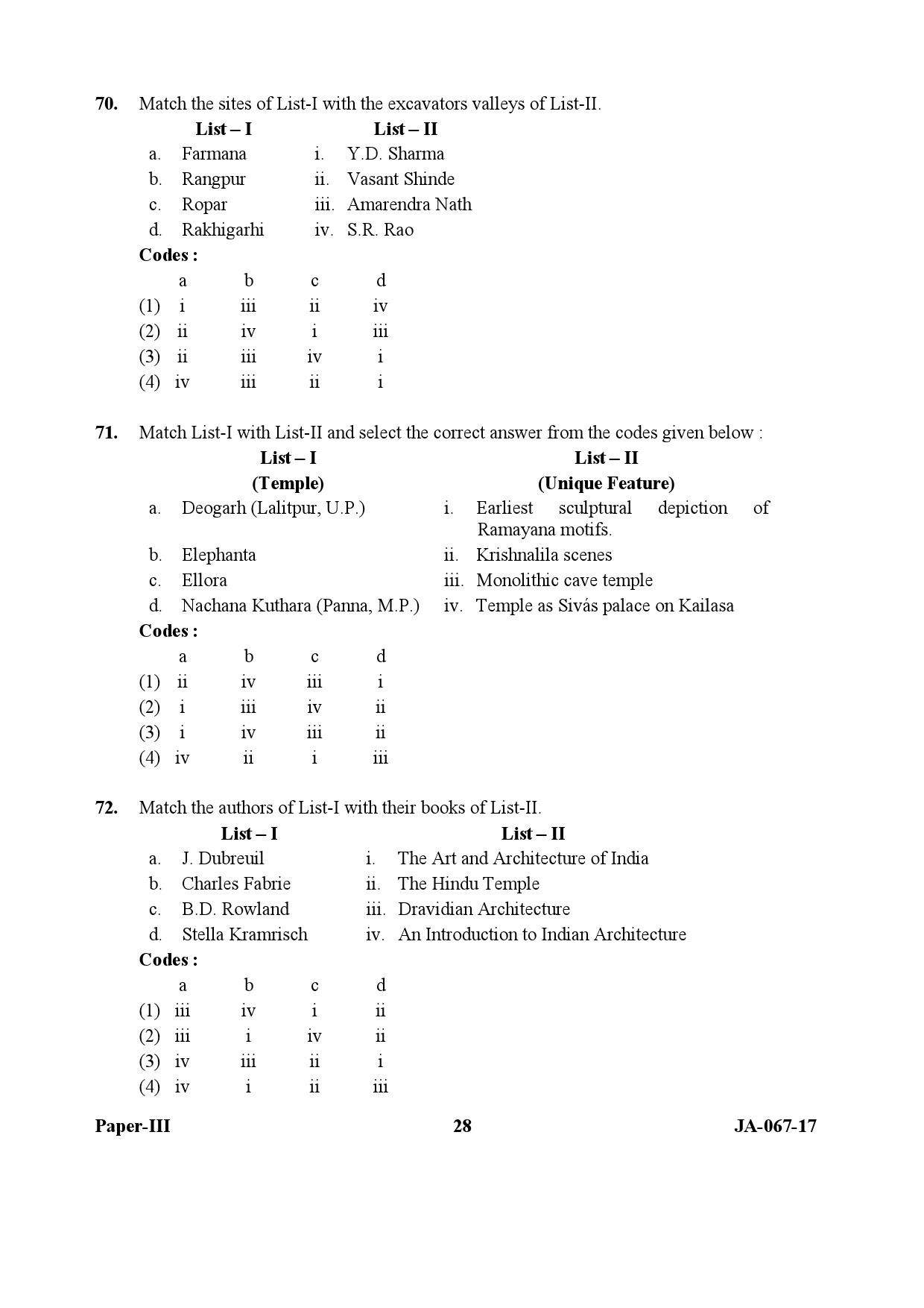 Archaeology Paper III January 2017 in English 15