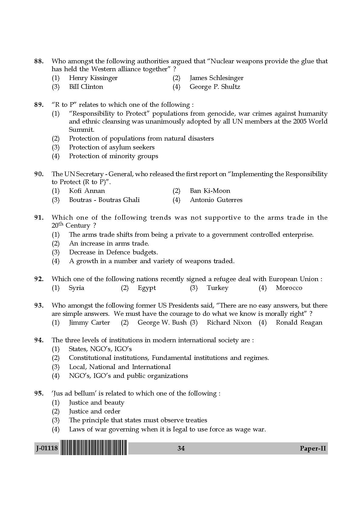 Defence and Strategic Studies Paper II July 2018 in English 18