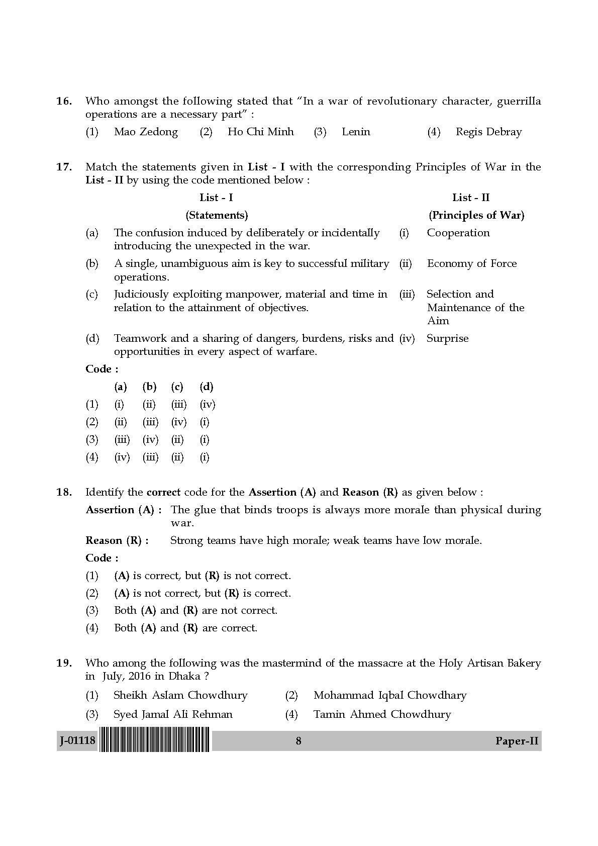 Defence and Strategic Studies Paper II July 2018 in English 5