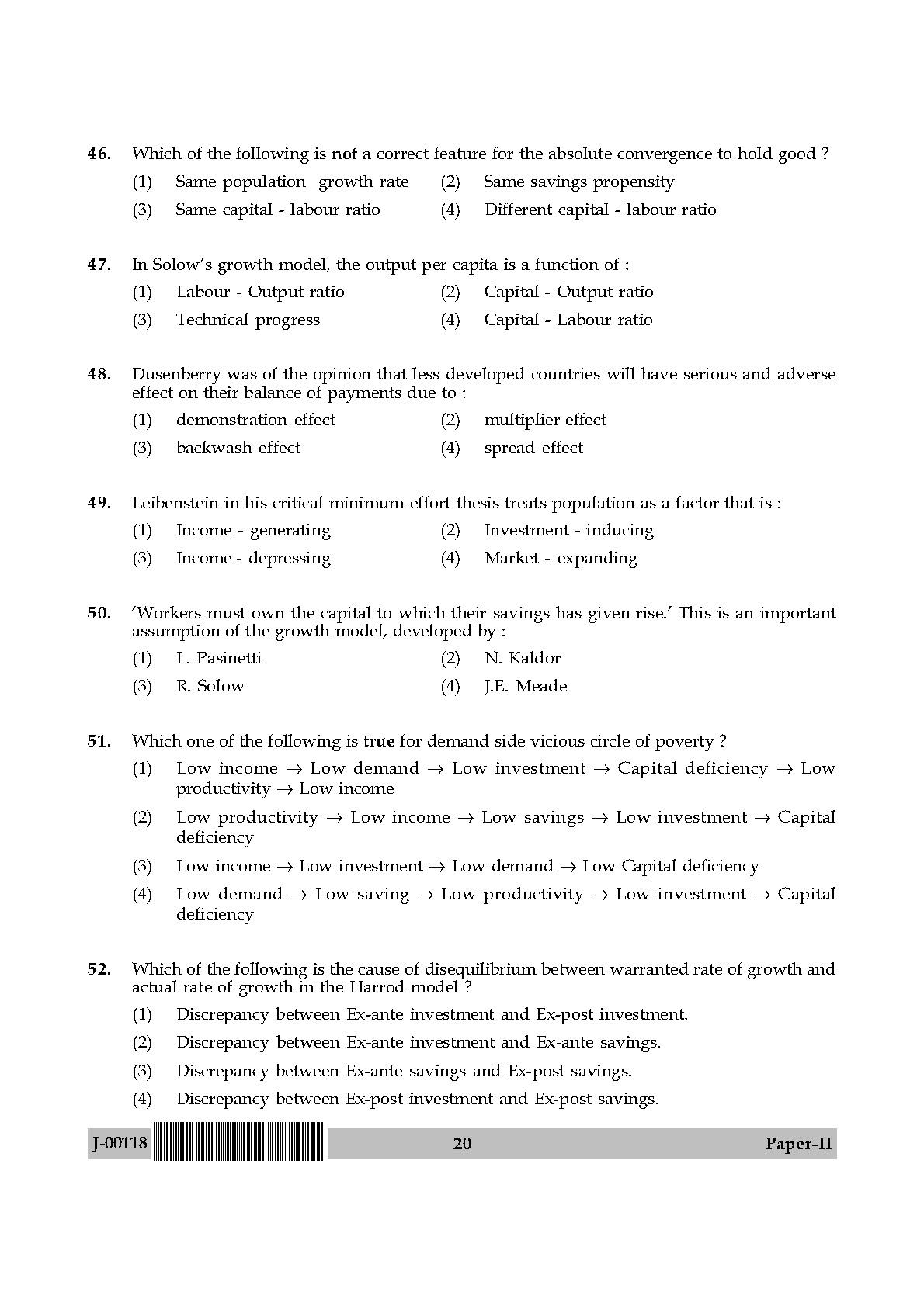economics term 2 question paper
