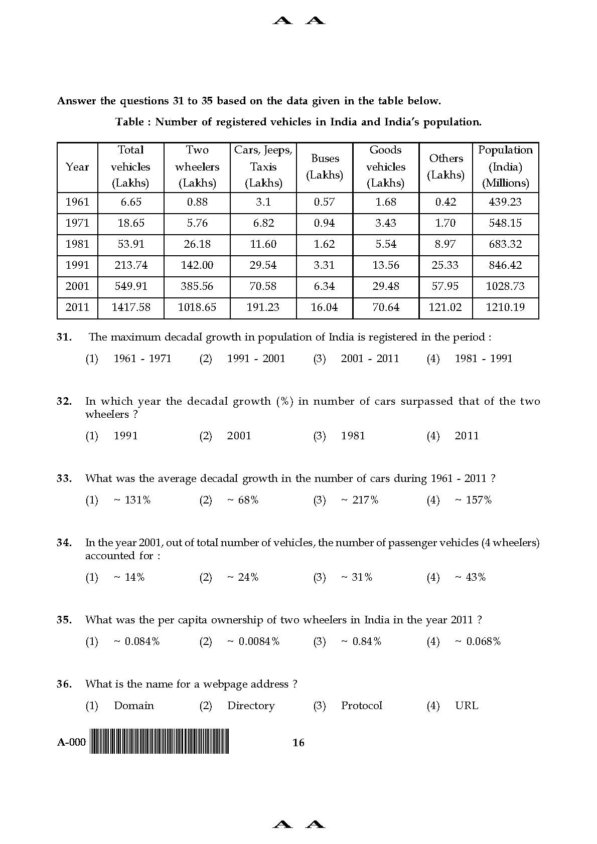 General Paper I Set A November 2017 in English 9