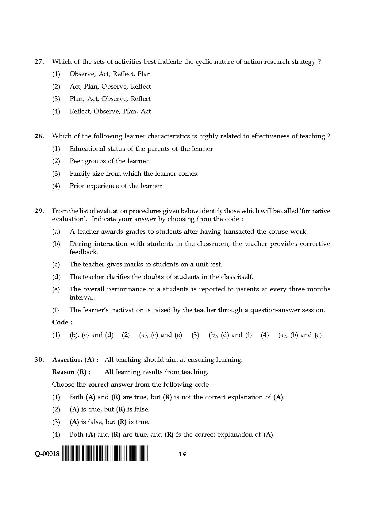 General Paper I Set Q July 2018 in English 8