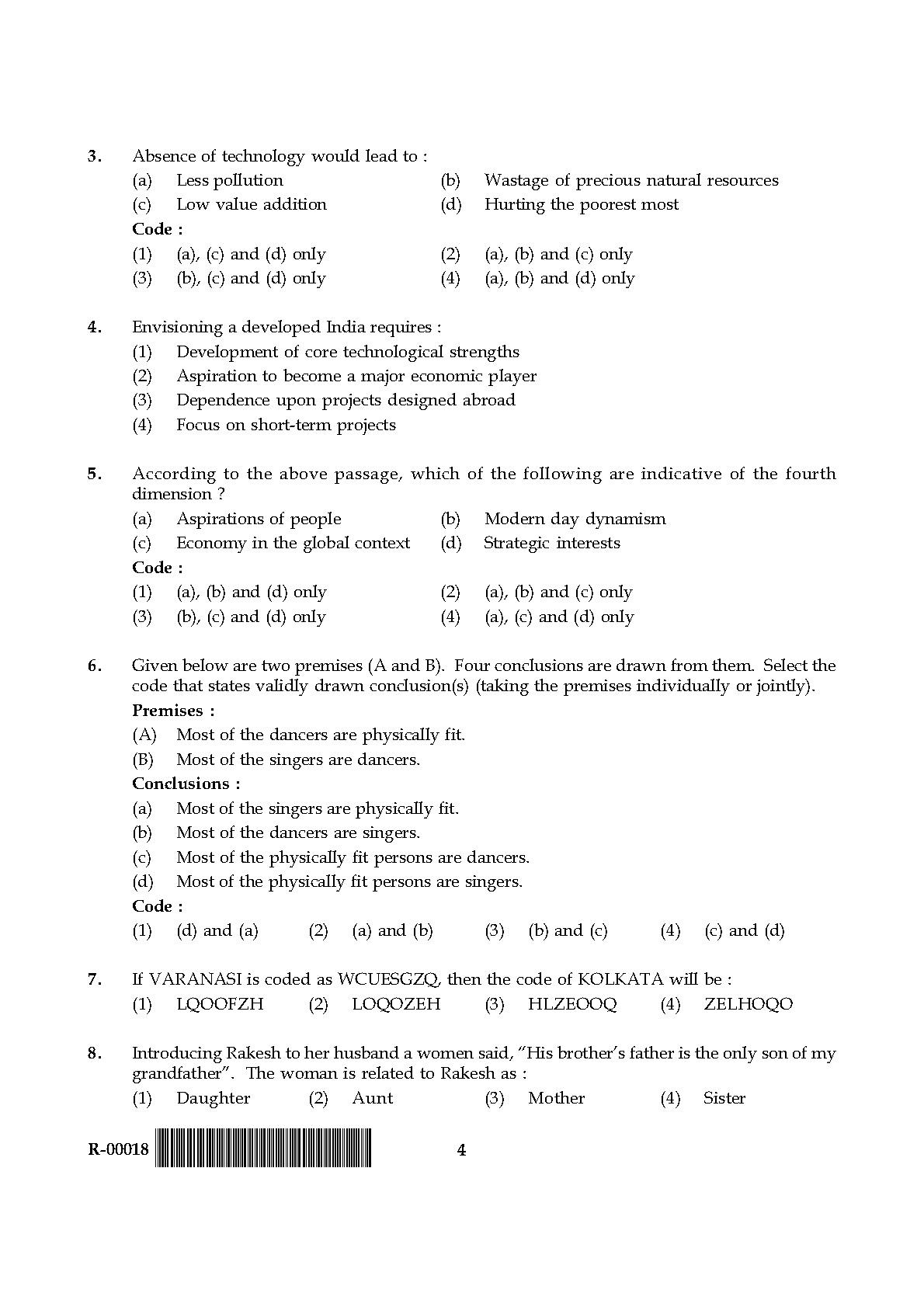 General Paper I Set R July 2018 in English 3