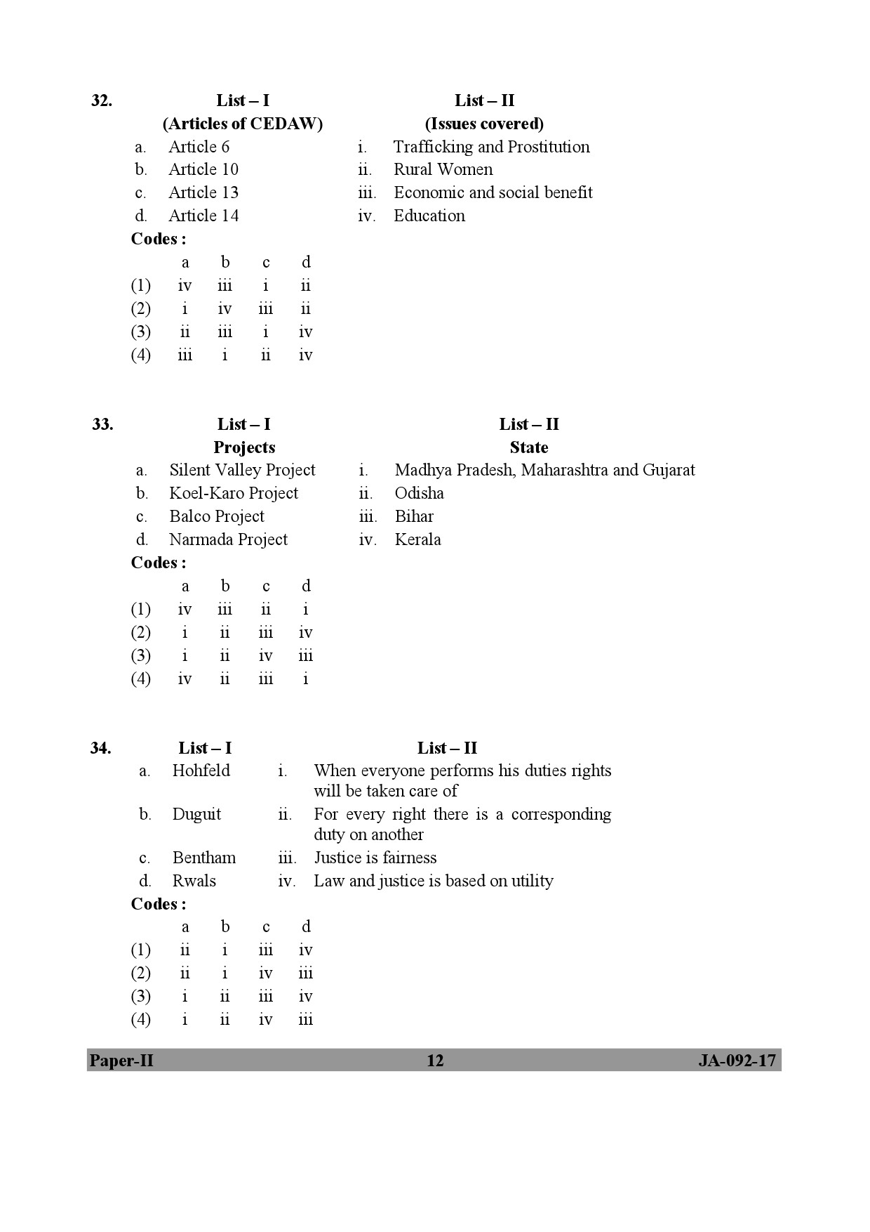 Human Rights and Duties Paper II January 2017 in English 7