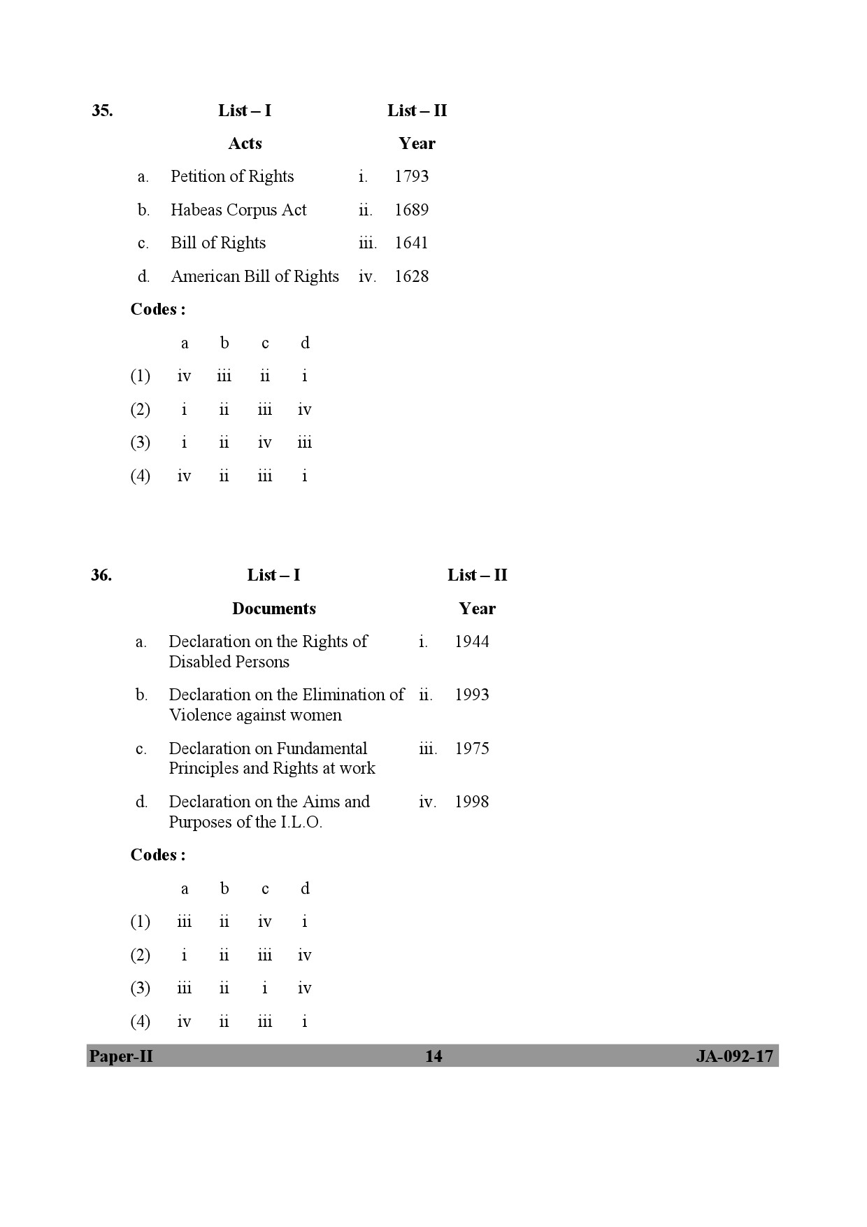 Human Rights and Duties Paper II January 2017 in English 8