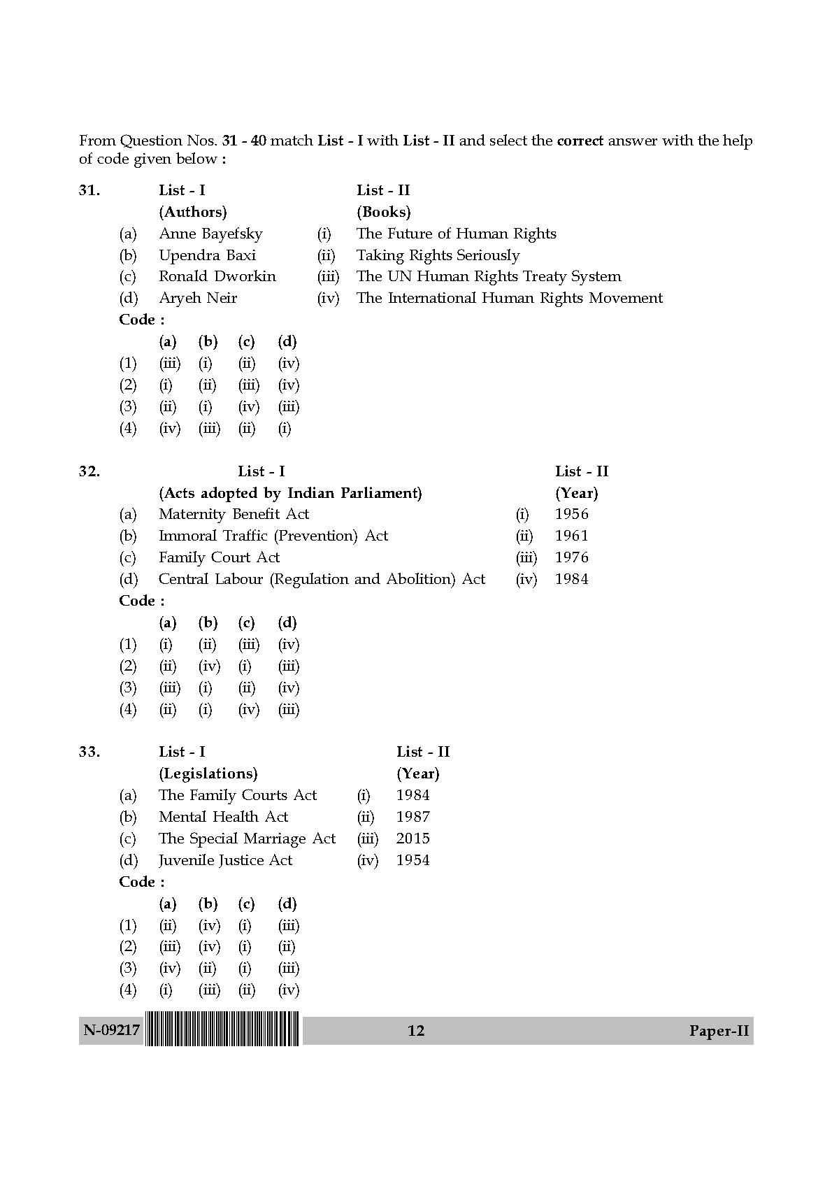 Human Rights and Duties Paper II November 2017 in English 7