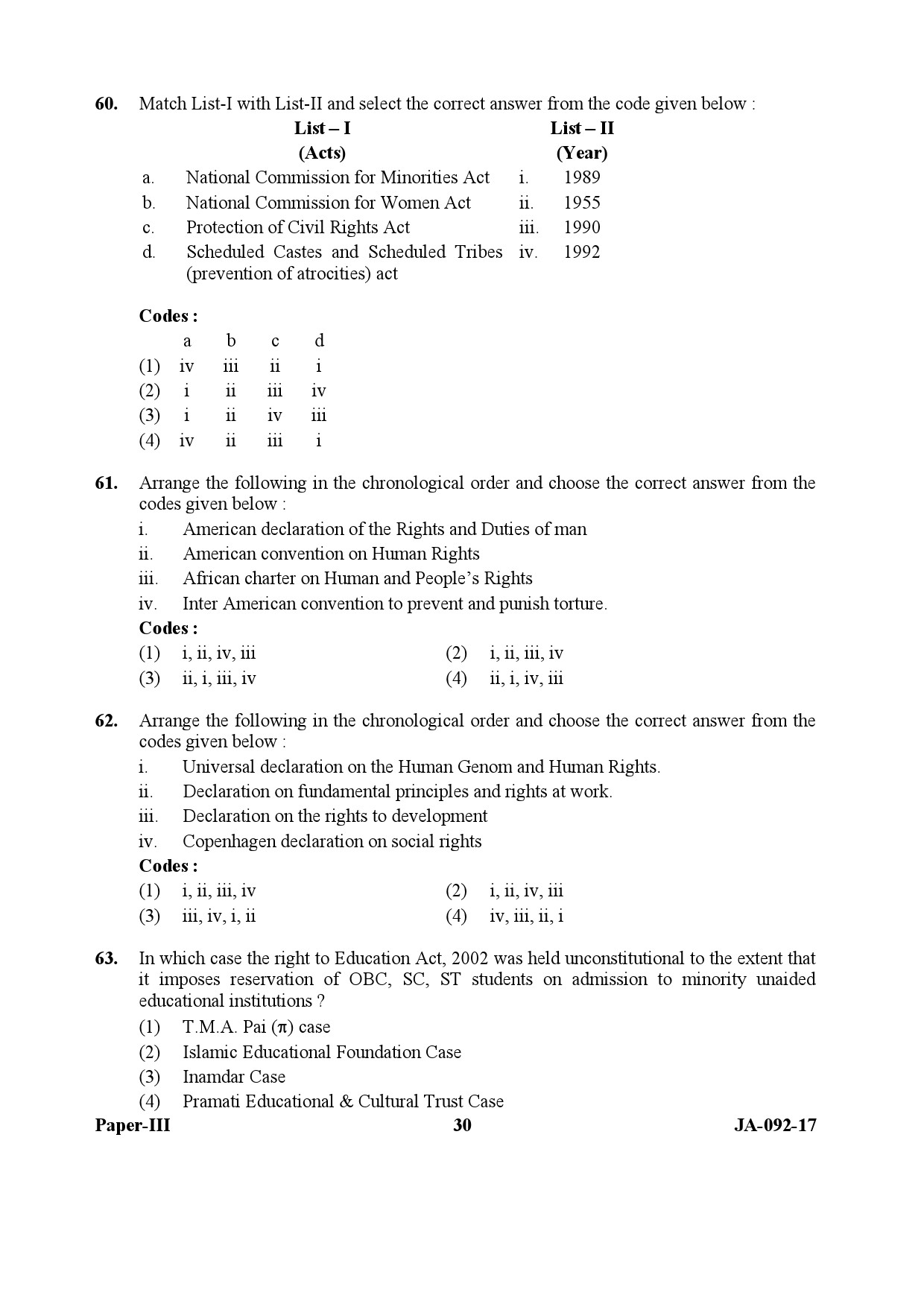 Human Rights and Duties Paper III January 2017 in English 16