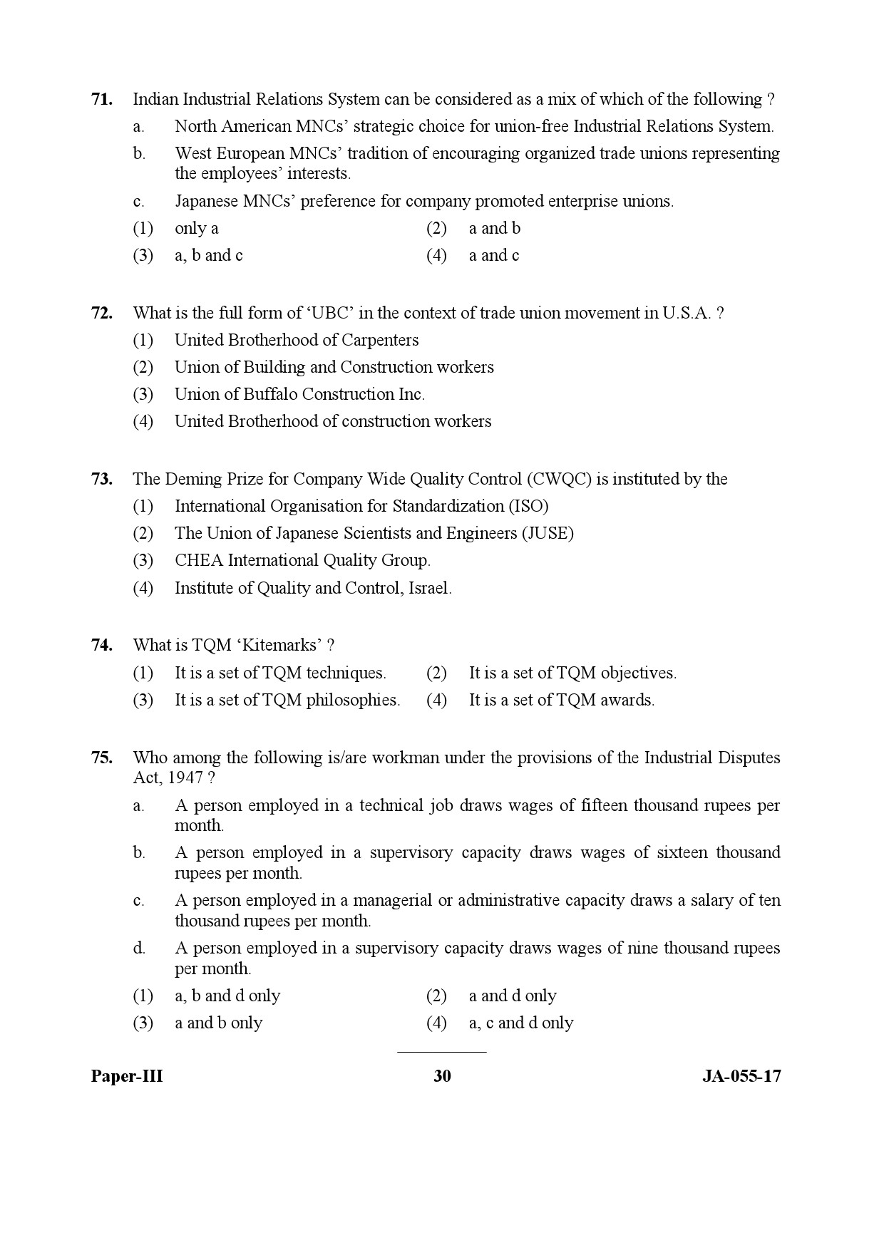 labour welfare research papers