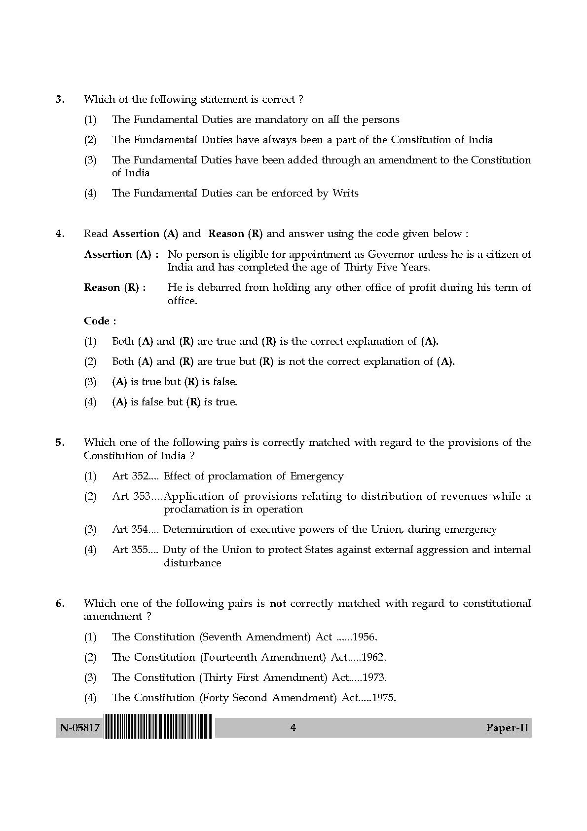 Law Paper II November 2017 in English 3